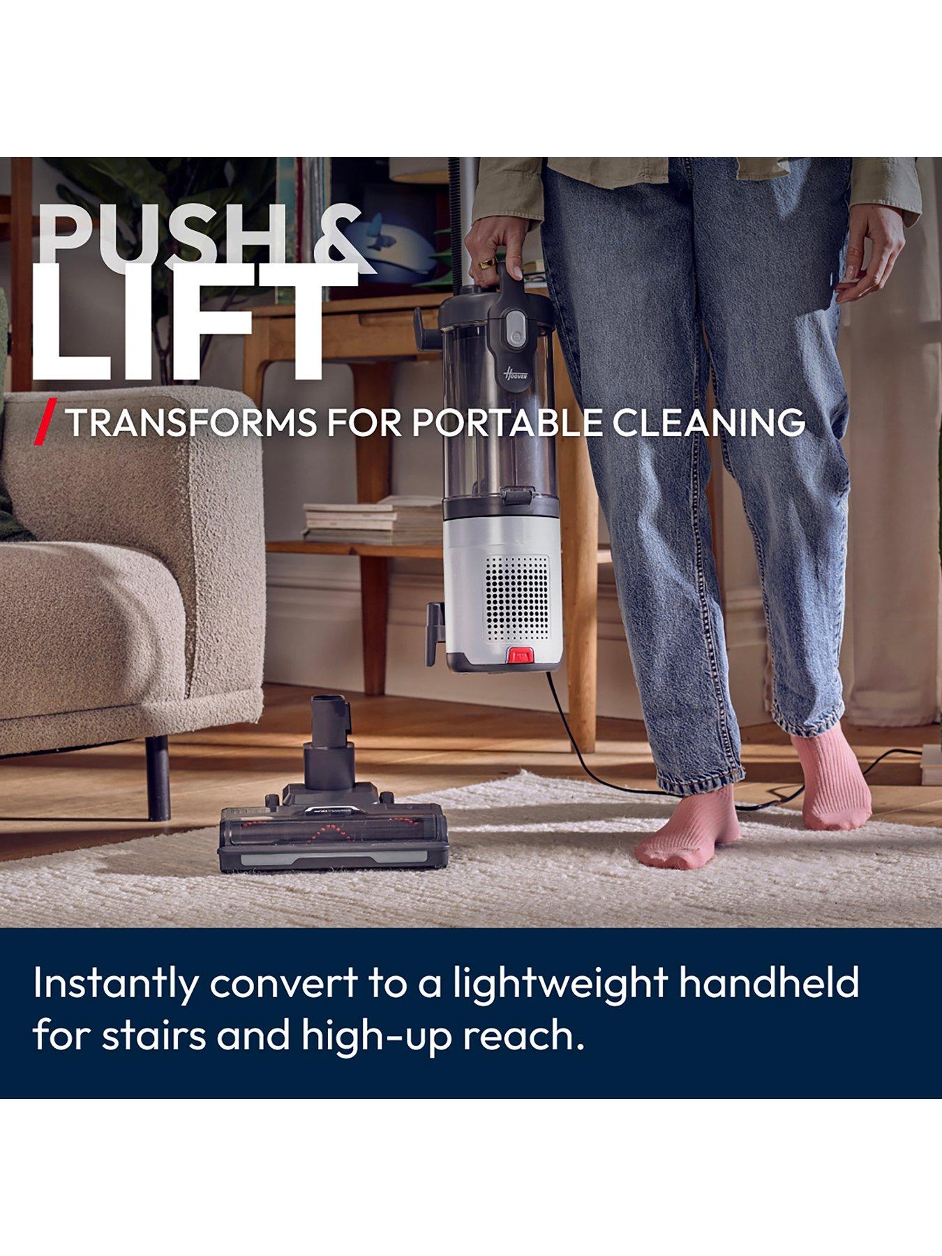 Image 2 of 8 of Hoover HL4 Push&amp;Lift Anti Hair Wrap Corded Upright Vacuum