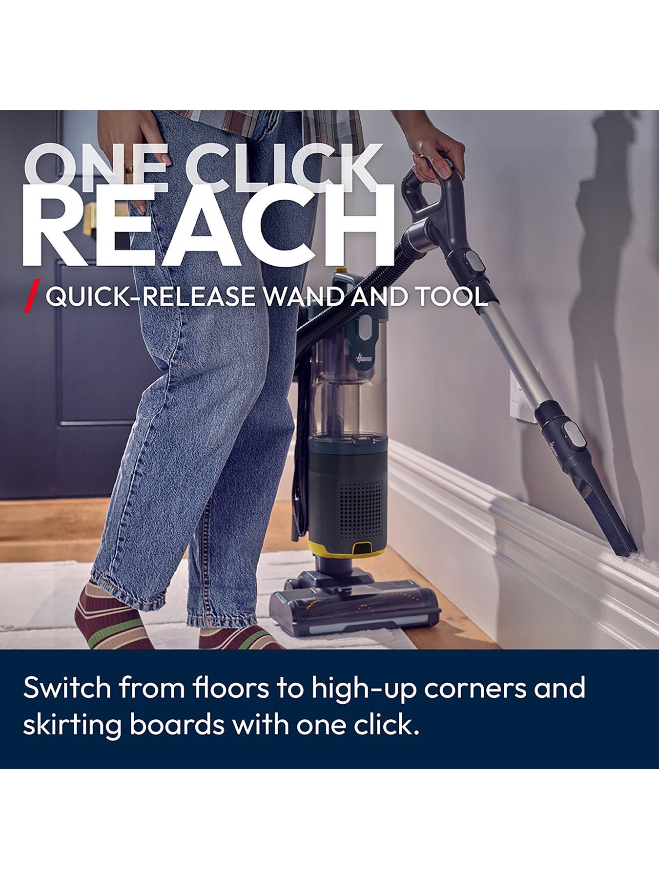 Image 4 of 8 of Hoover HL4 Pet Upright Vacuum Cleaner (HL410PT/1), 850W motor Lift Away Corded Bagless, 3-year warranty, Anti Twist Hair Wrap, EPA filter, LED