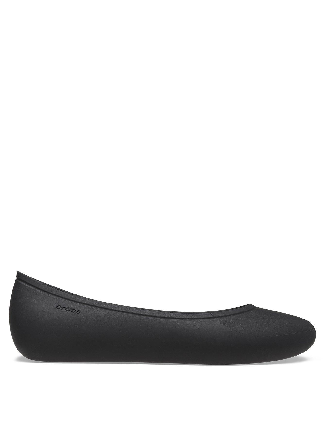 crocs-brooklyn-flat-ballet-pump-black