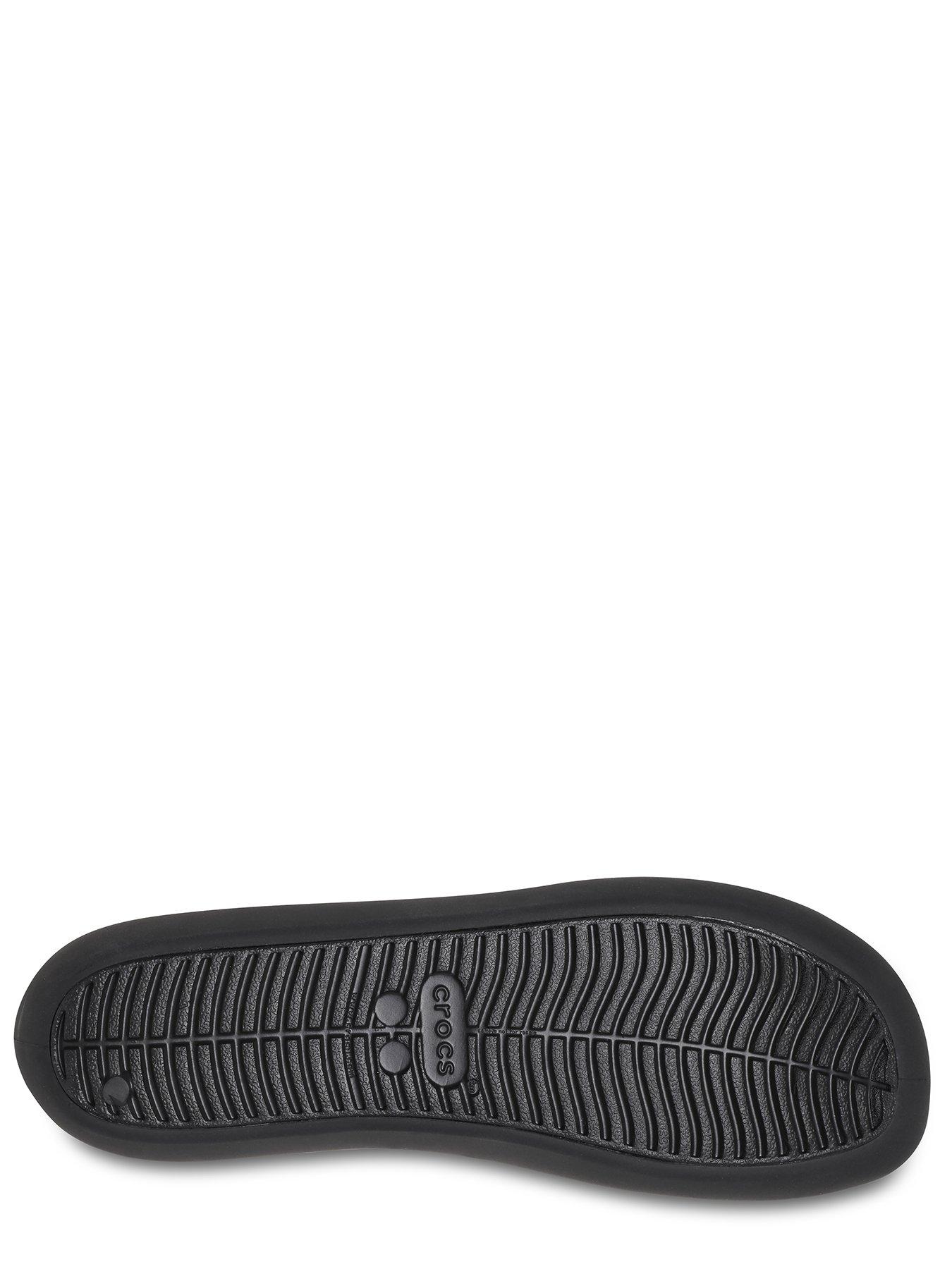  image of crocs-brooklyn-flat-ballet-pump-black