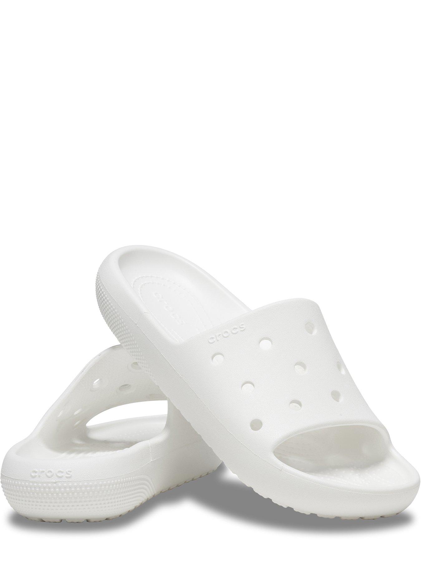 Image 2 of 6 of Crocs Classic Slide - White