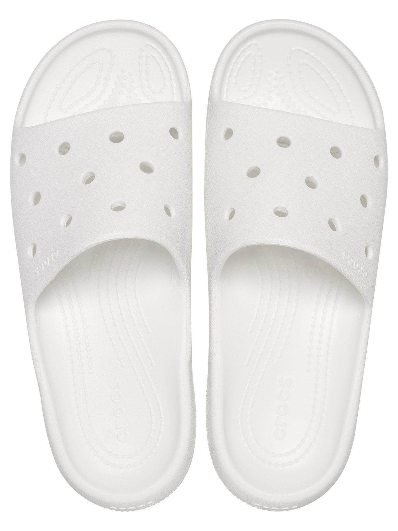 Image 4 of 6 of Crocs Classic Slide - White