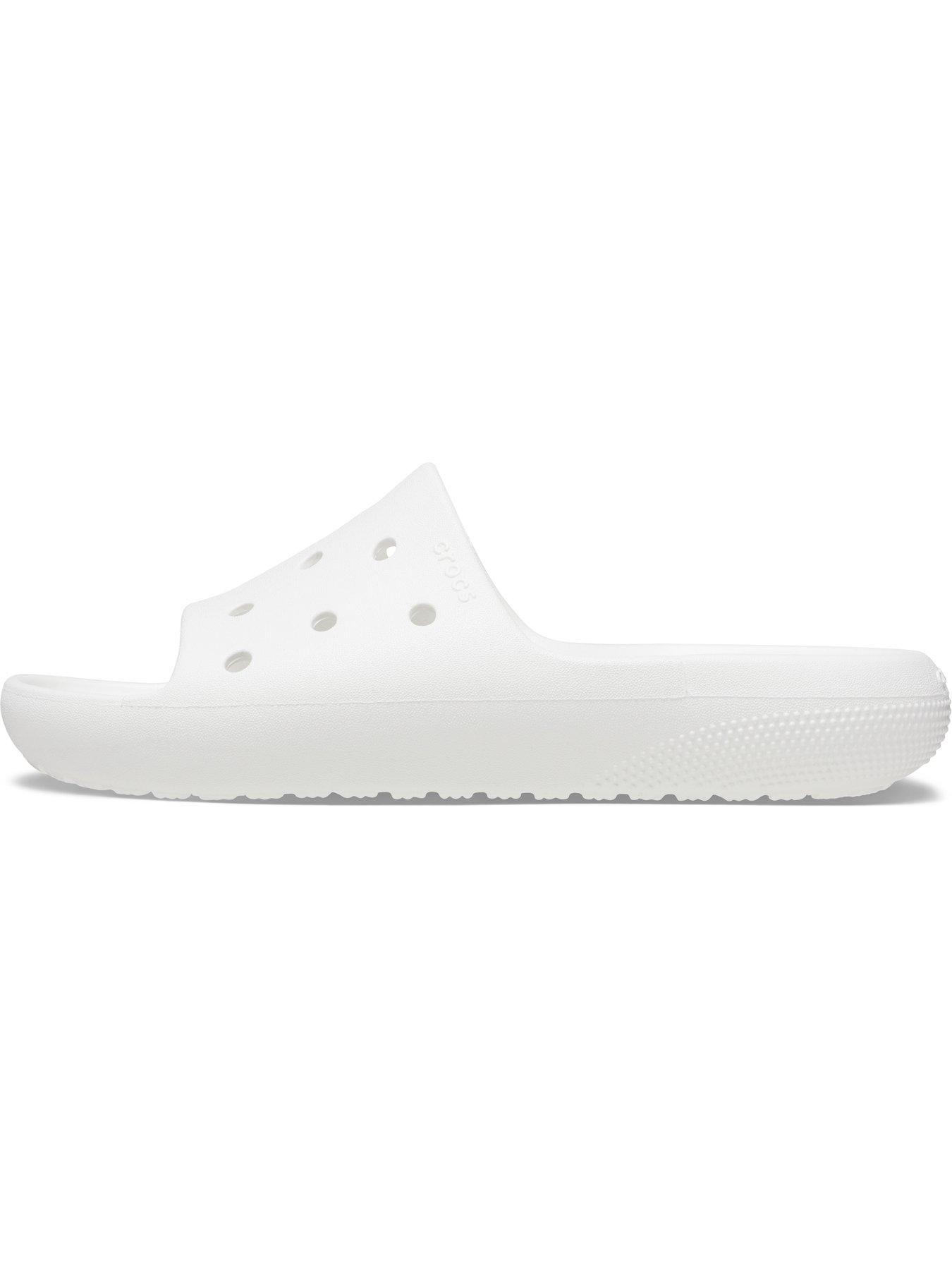 Image 6 of 6 of Crocs Classic Slide - White