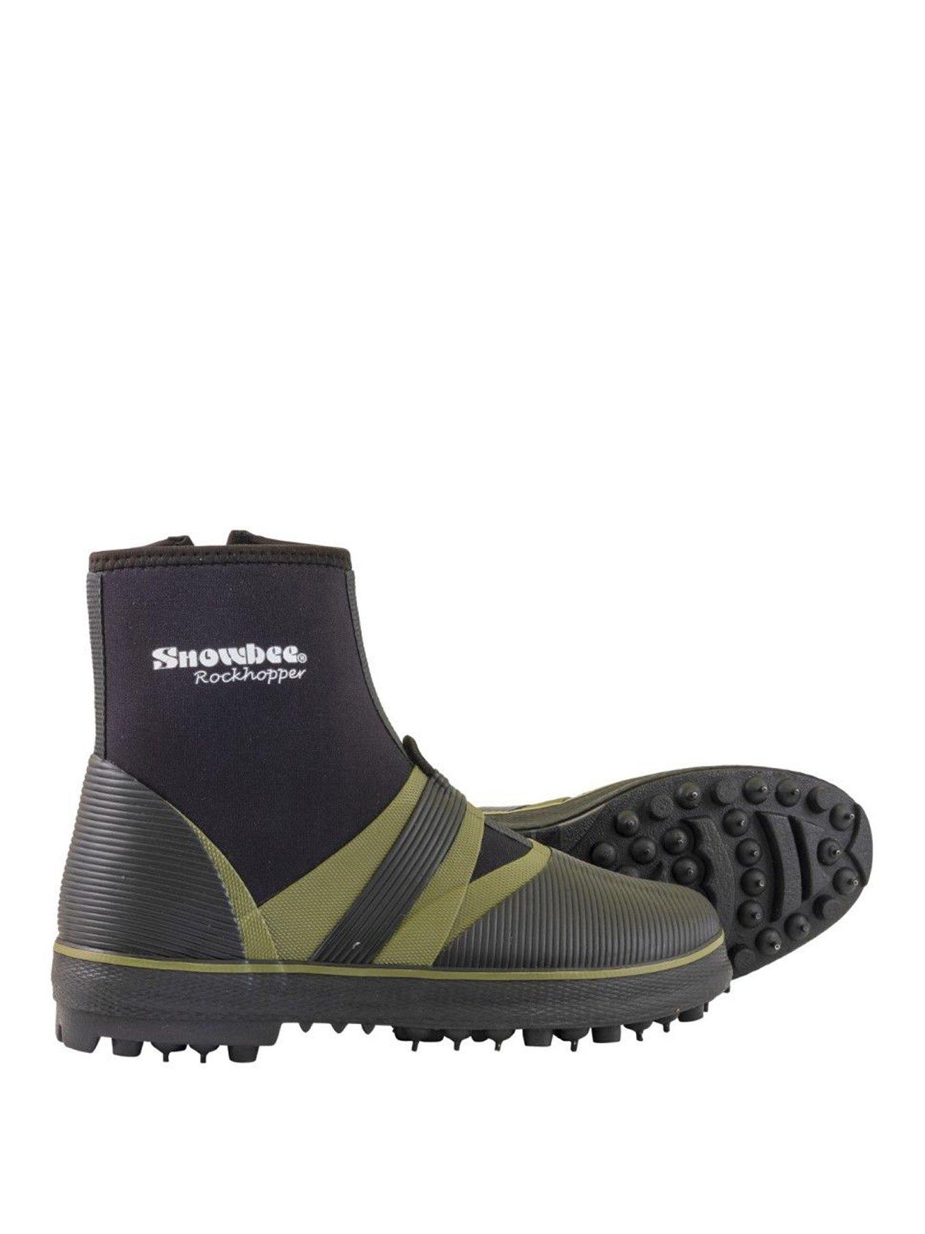 undefined Rockhopper Spike Sole Wading Boots - Black/Green