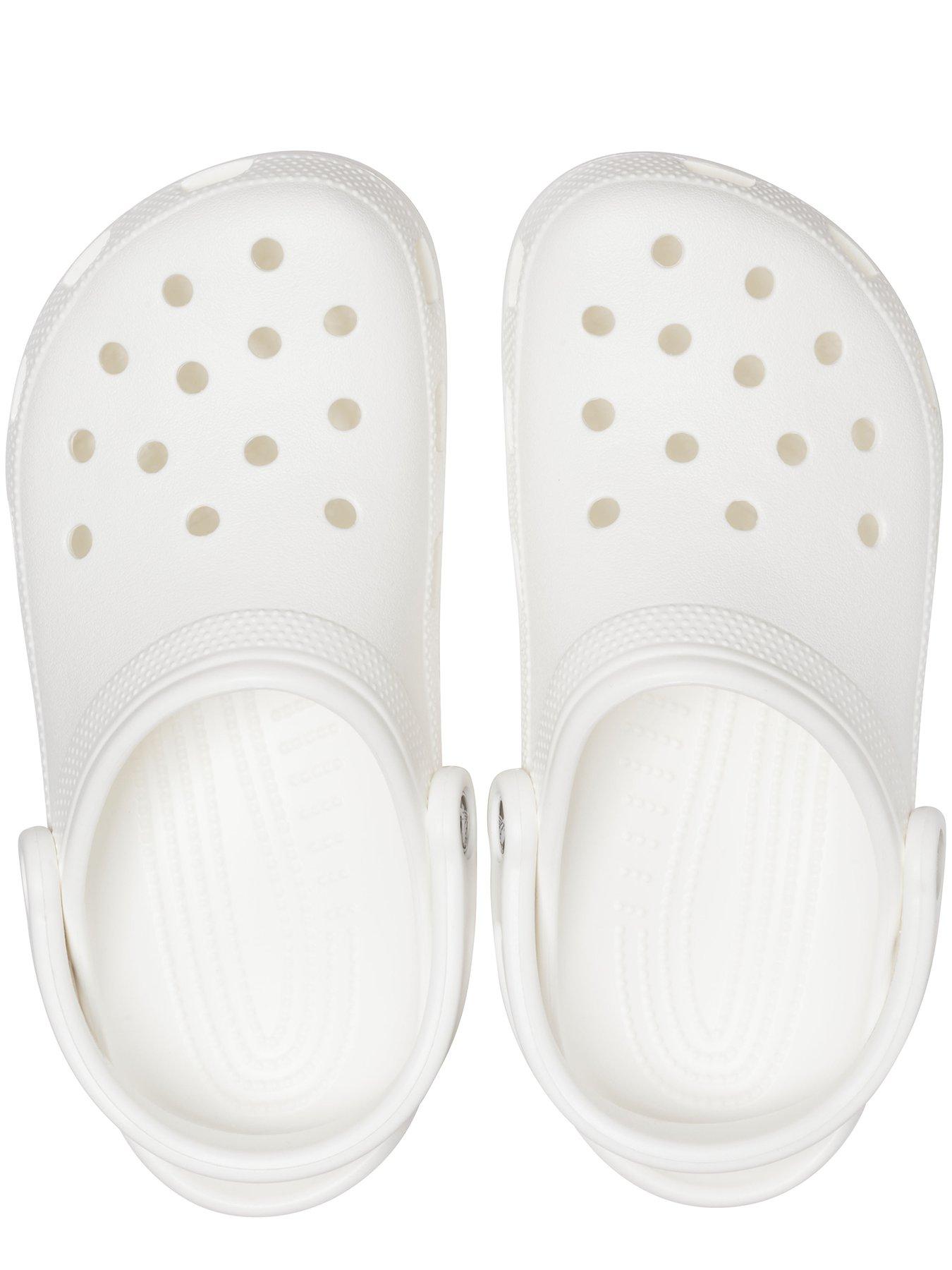 Crocs Classic Clog - White | Littlewoods
