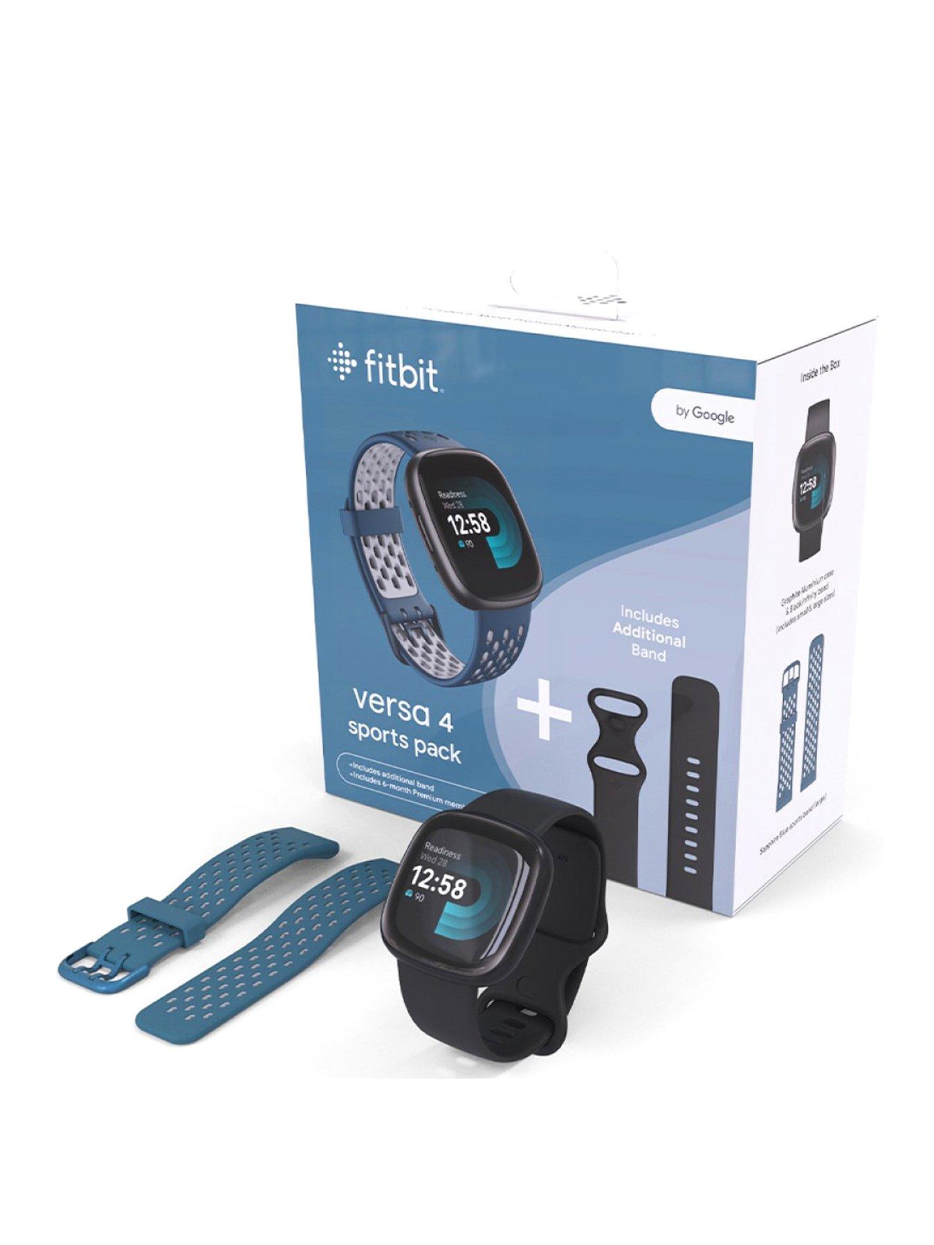 undefined Versa 4 (Black/Graphite) with Additional Sports Strap