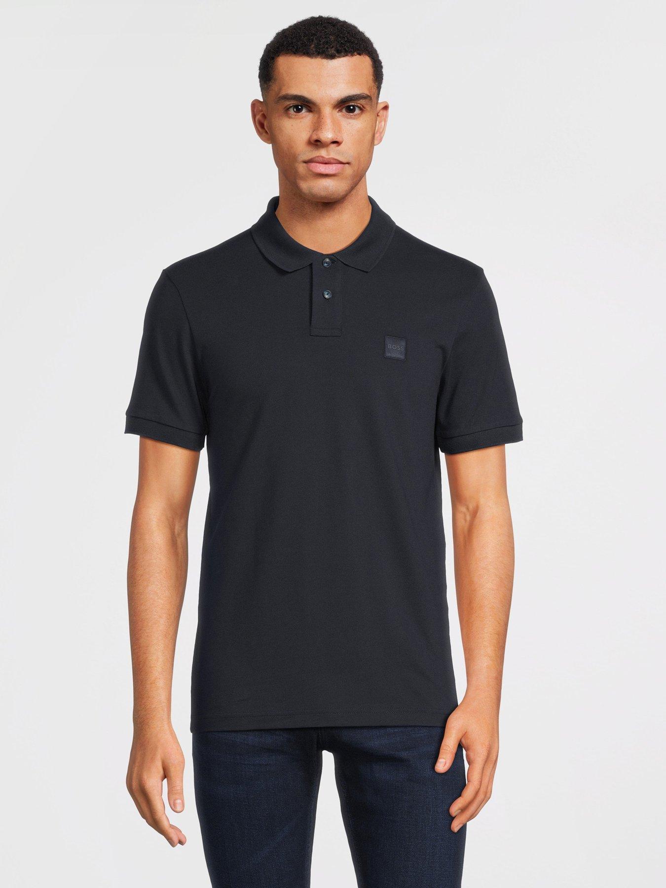 BOSS Passenger Slim Fit Polo Shirt - Dark Blue