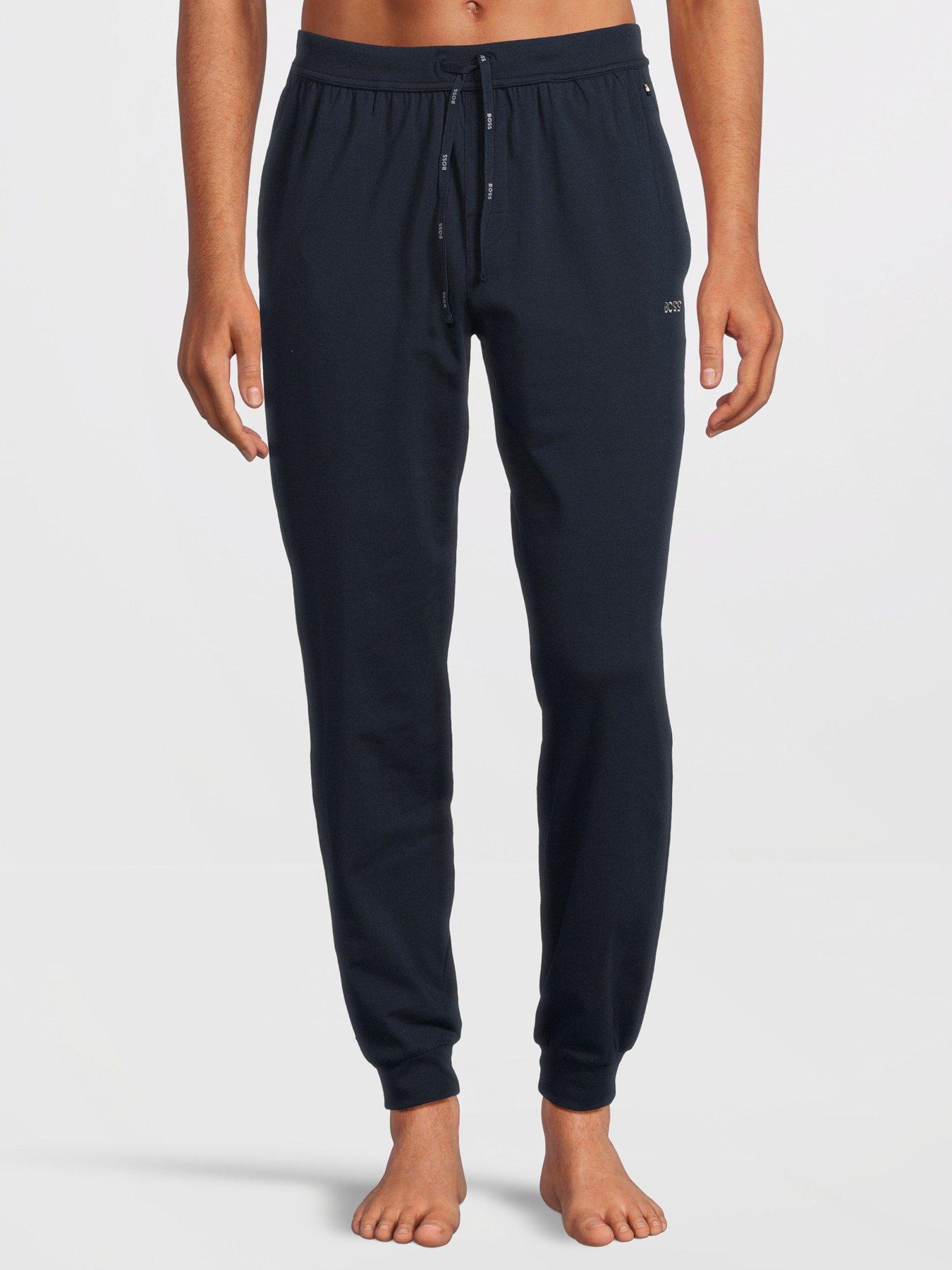 Image 1 of 5 of BOSS Mix &amp; Match Loungewear Pants - Dark Blue