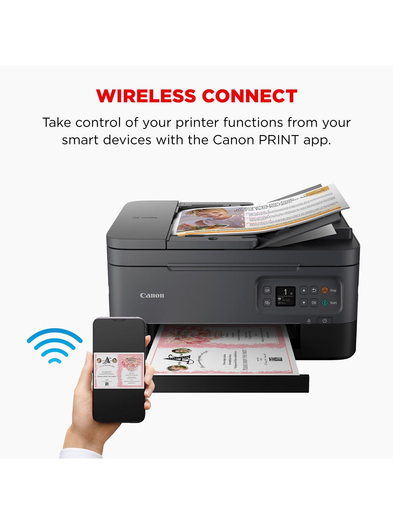 Image 5 of 7 of Canon PIXMA TS7450i Wireless Colour 3-in-One Inkjet Photo Printer - Black