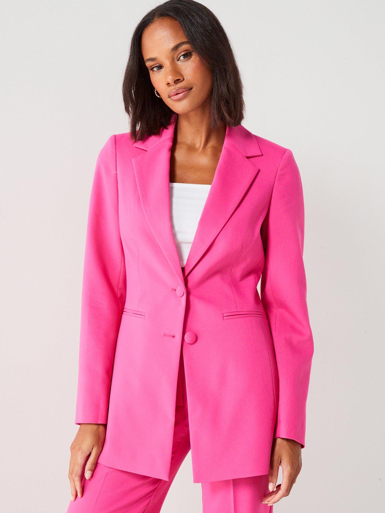 Hot Pink Blazer - Fancy Things