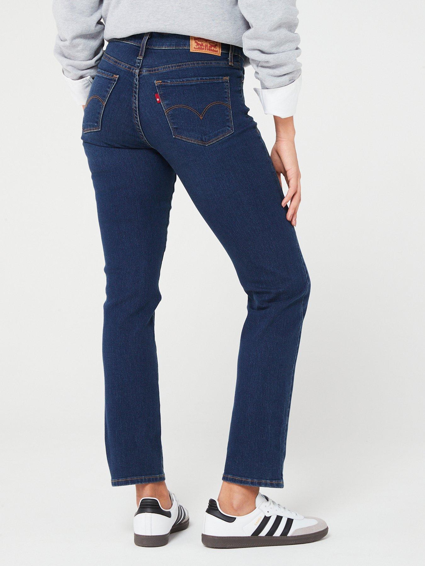  image of levis-314tradenbspshaping-straight-leg-jeans-zealous-blue