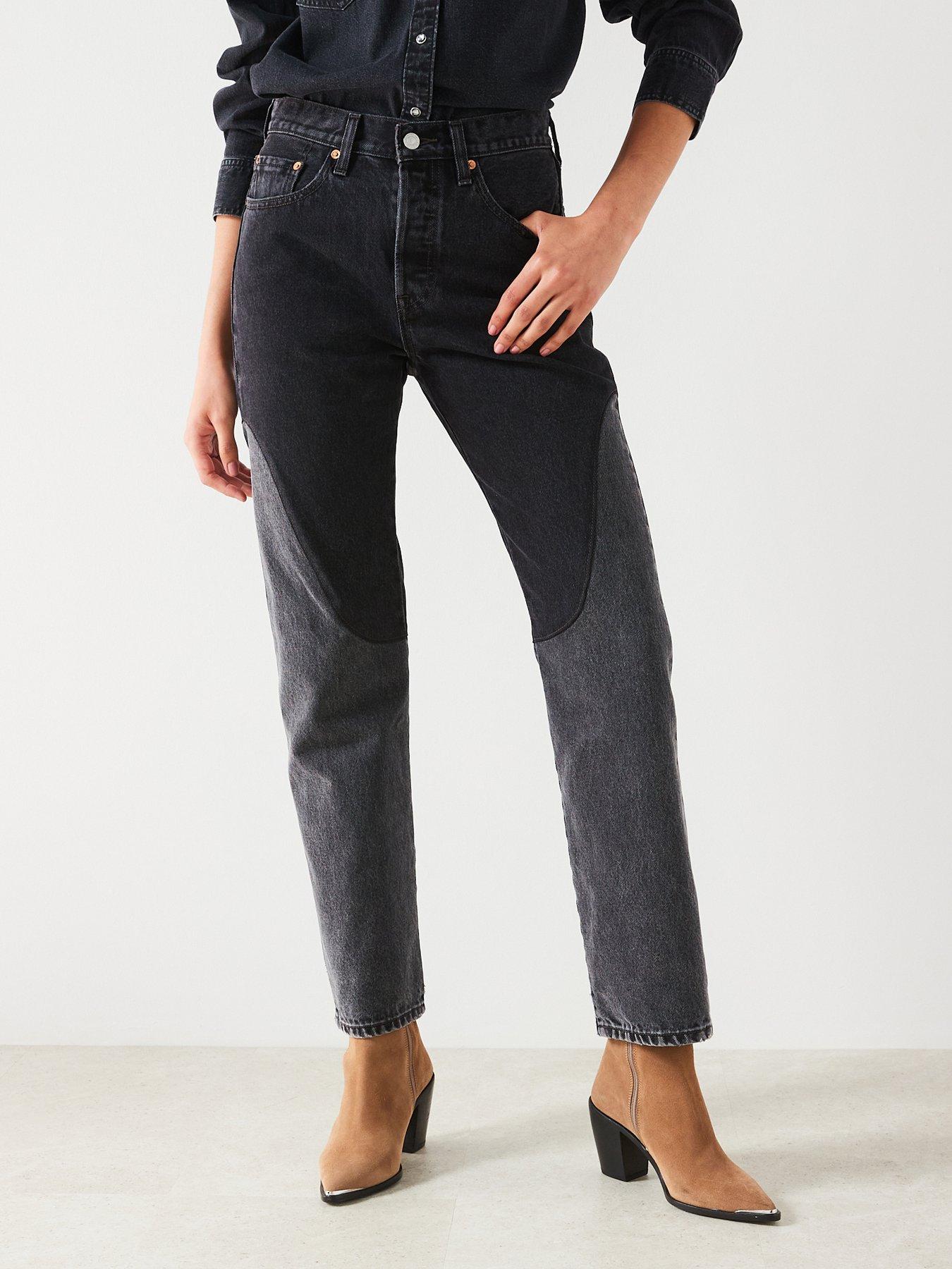 front image of levis-501reg-original-jean-off-to-the-ranch-black