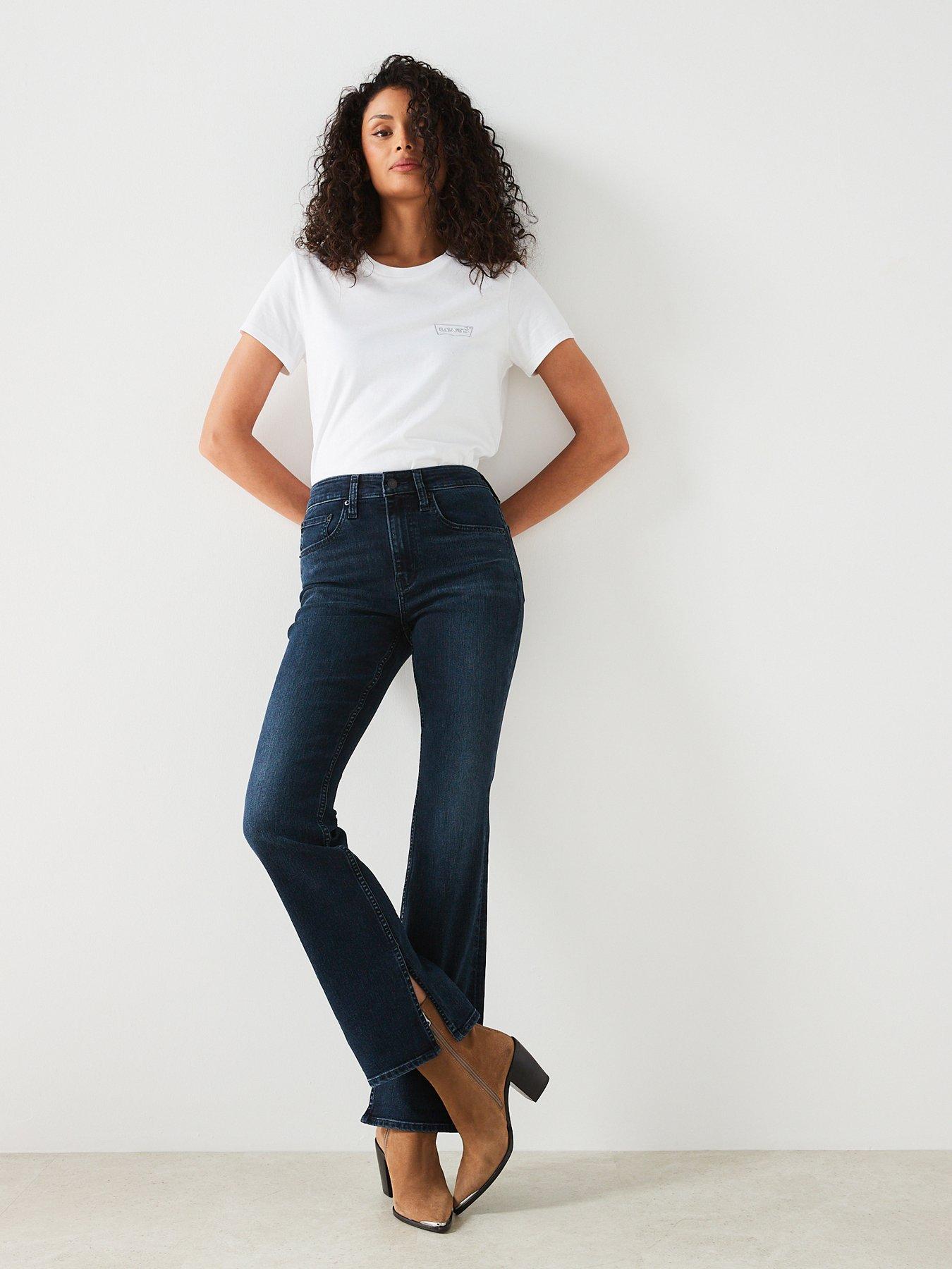 725™ High Rise Bootcut Jeans (plus Size) - Blue