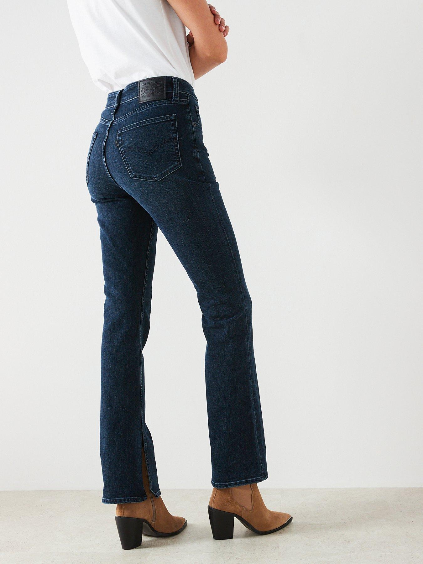 Levi's 725™ High Rise Slit Leg Bootcut Jean - Blue