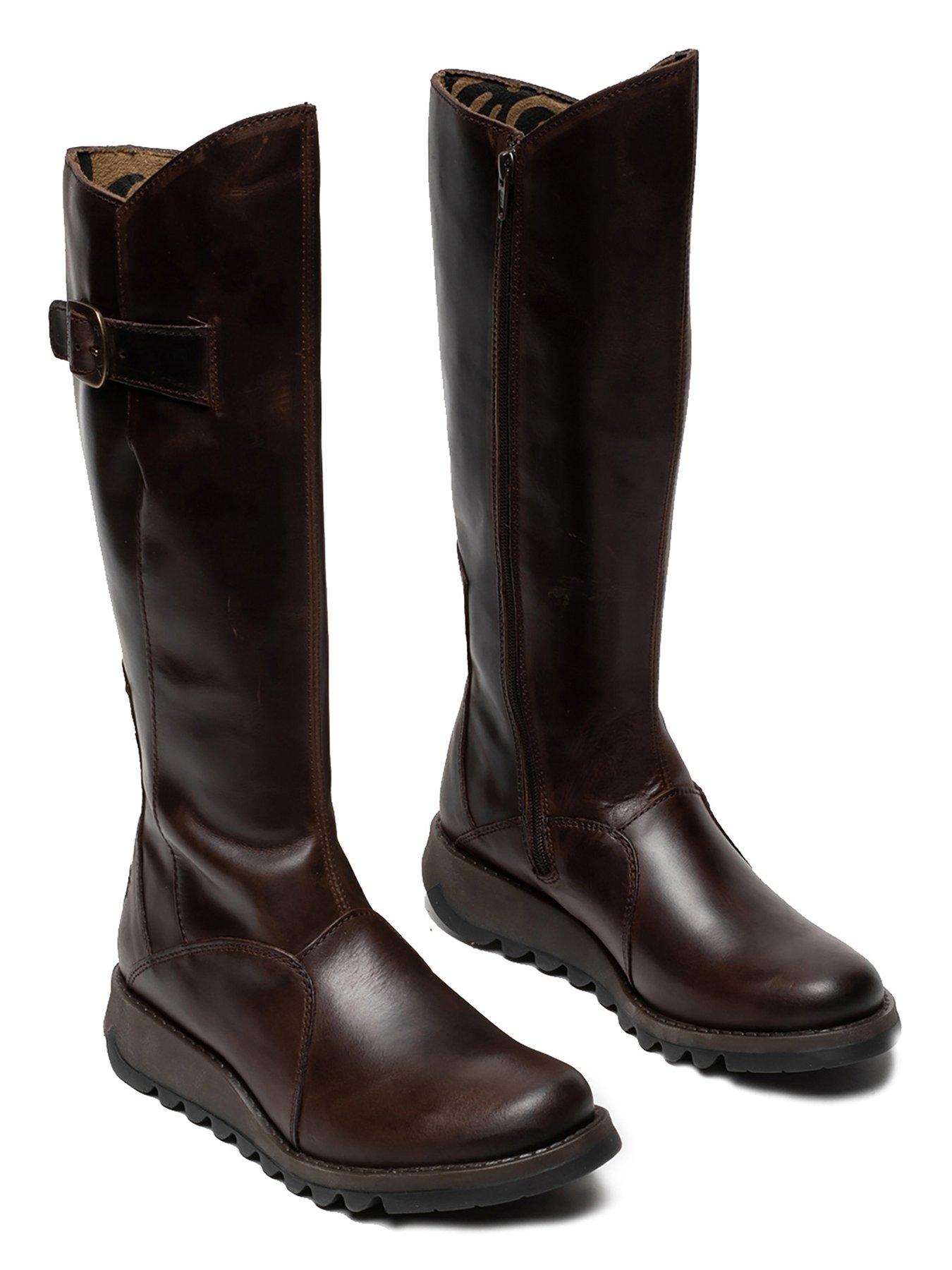 Fly london knee hot sale high boots sale