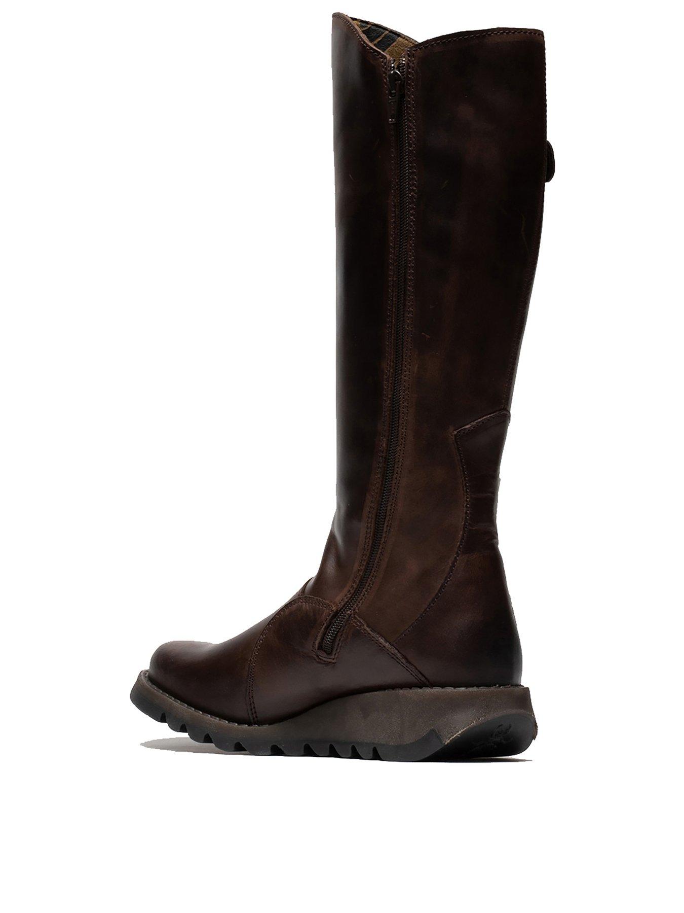 Fly london mol 2 knee hot sale length boots