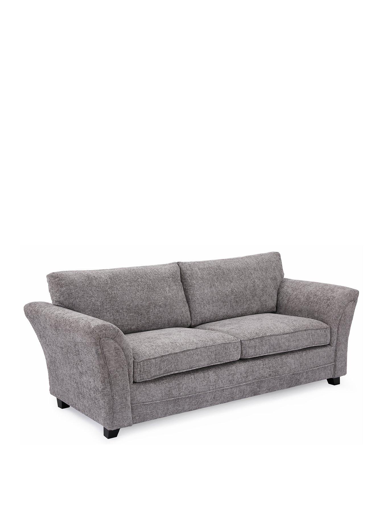  image of very-home-dury-chunky-weave-2-seater-standard-back-sofa-fscreg-certified