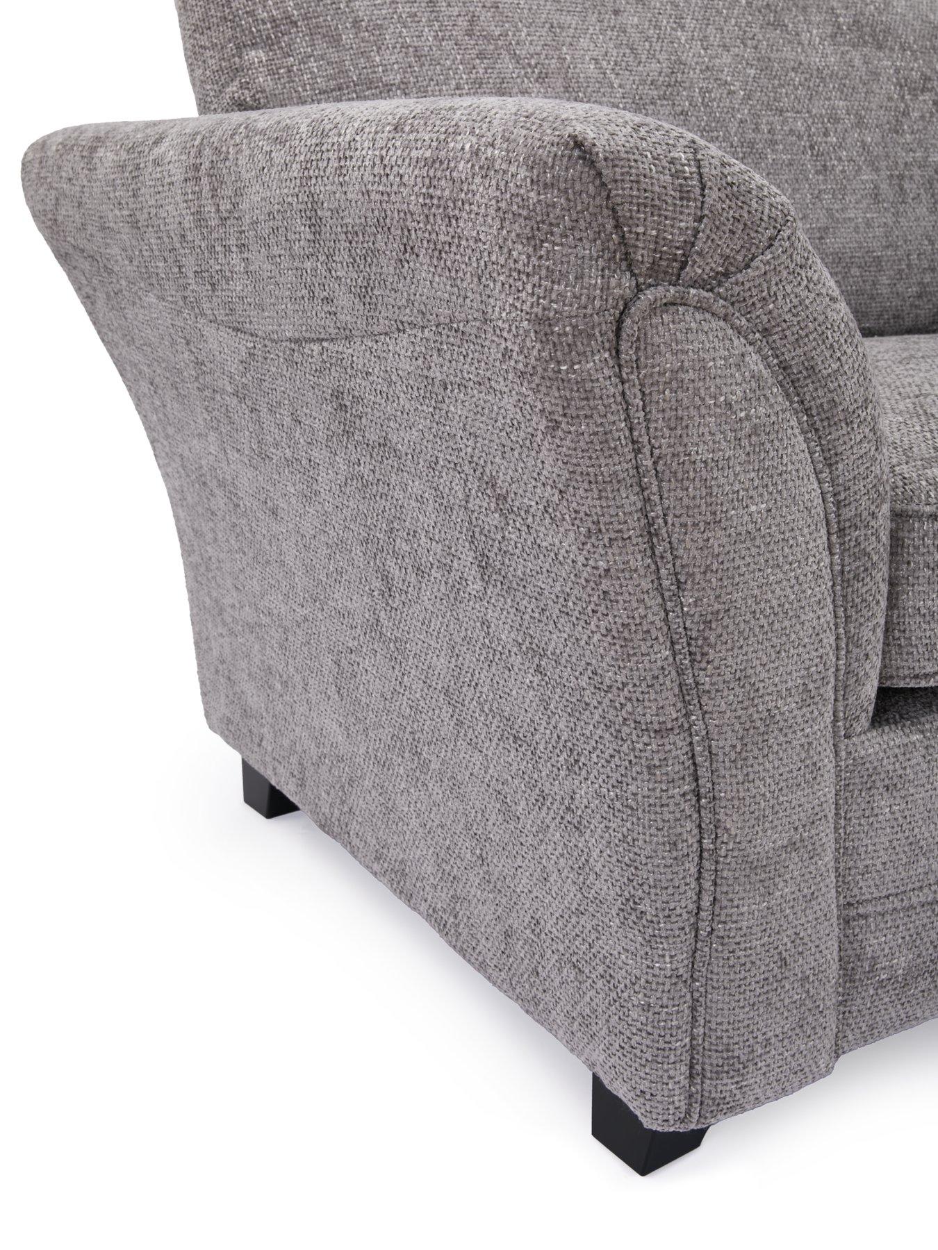 Image 4 of 7 of The Very Collection Dury Chunky Weave 3 Seater Standard Back Sofa&nbsp;- FSC&reg; Certified