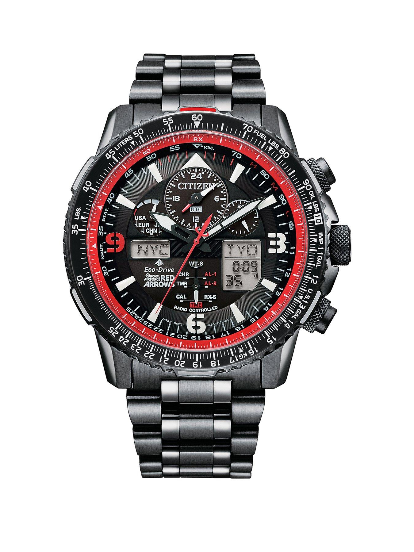 Image 1 of 5 of Citizen LTD EDITION RED ARROWS BLACK IP Watch