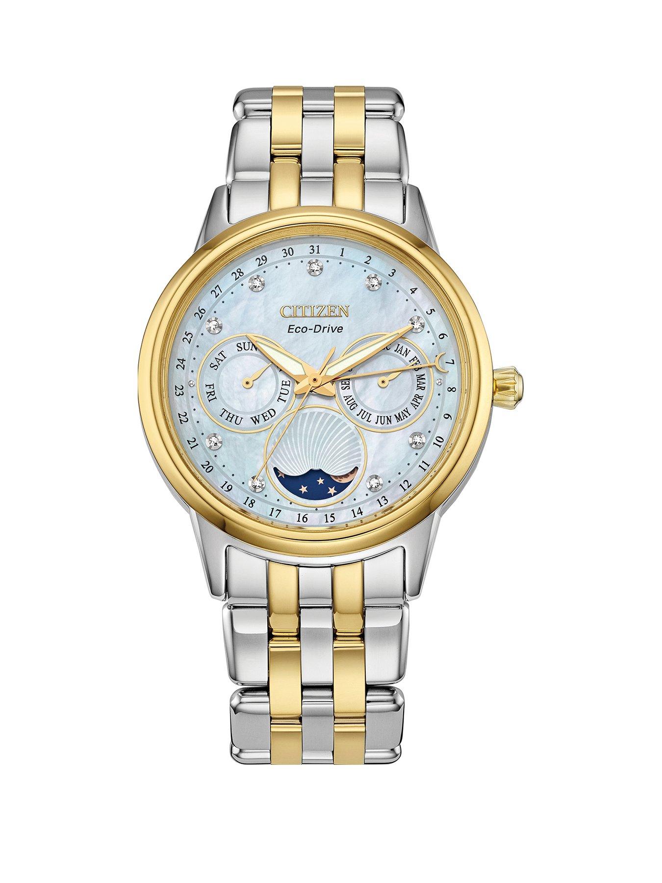 Citizen best sale moonphase watch