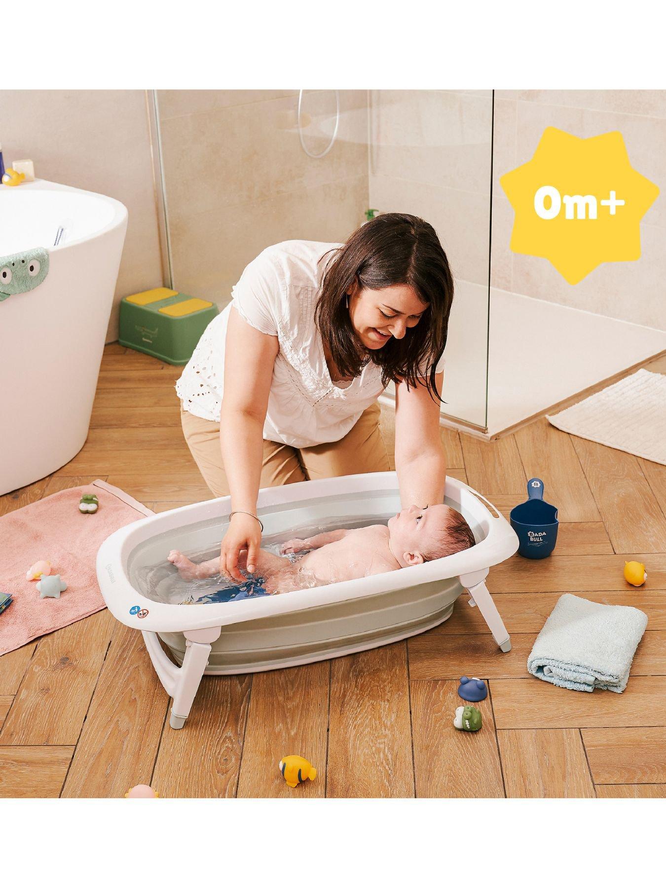 Badabulle Foldable Baby Bathtub - Blue
