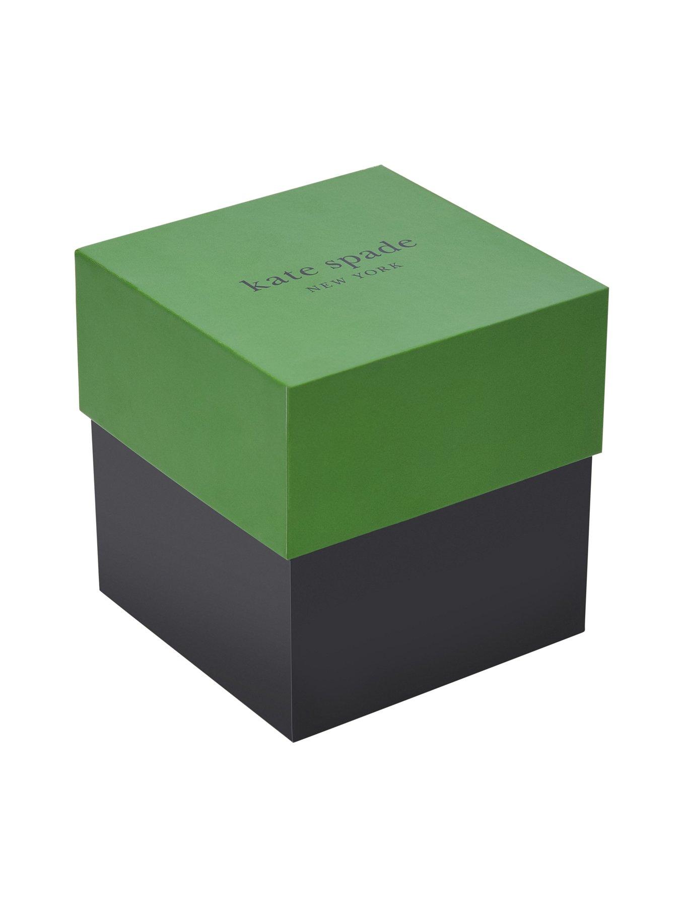  image of kate-spade-new-york-rosedale-black-leather-watch