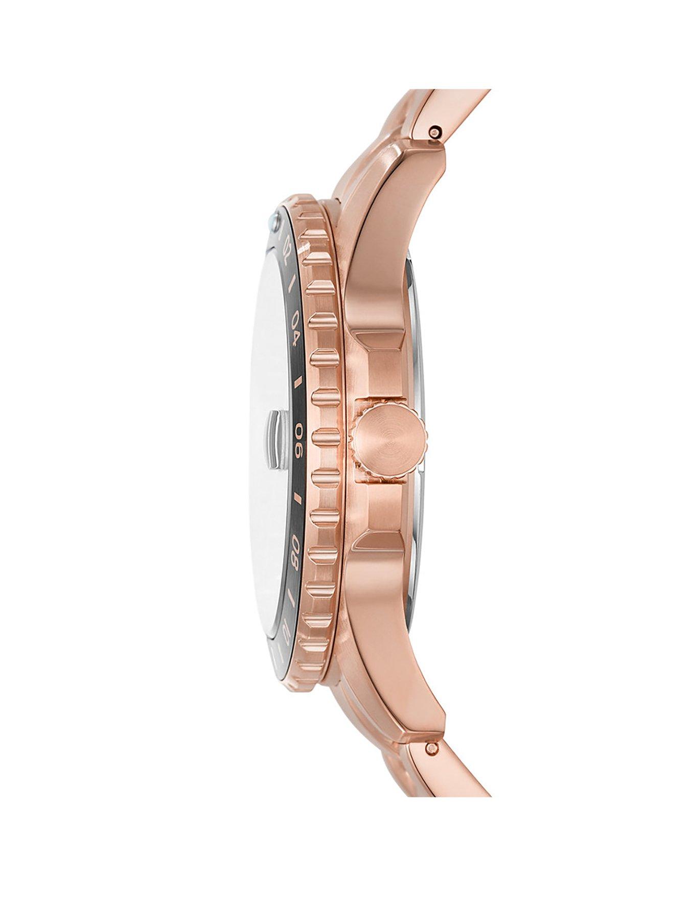 Fossil gmt watch outlet