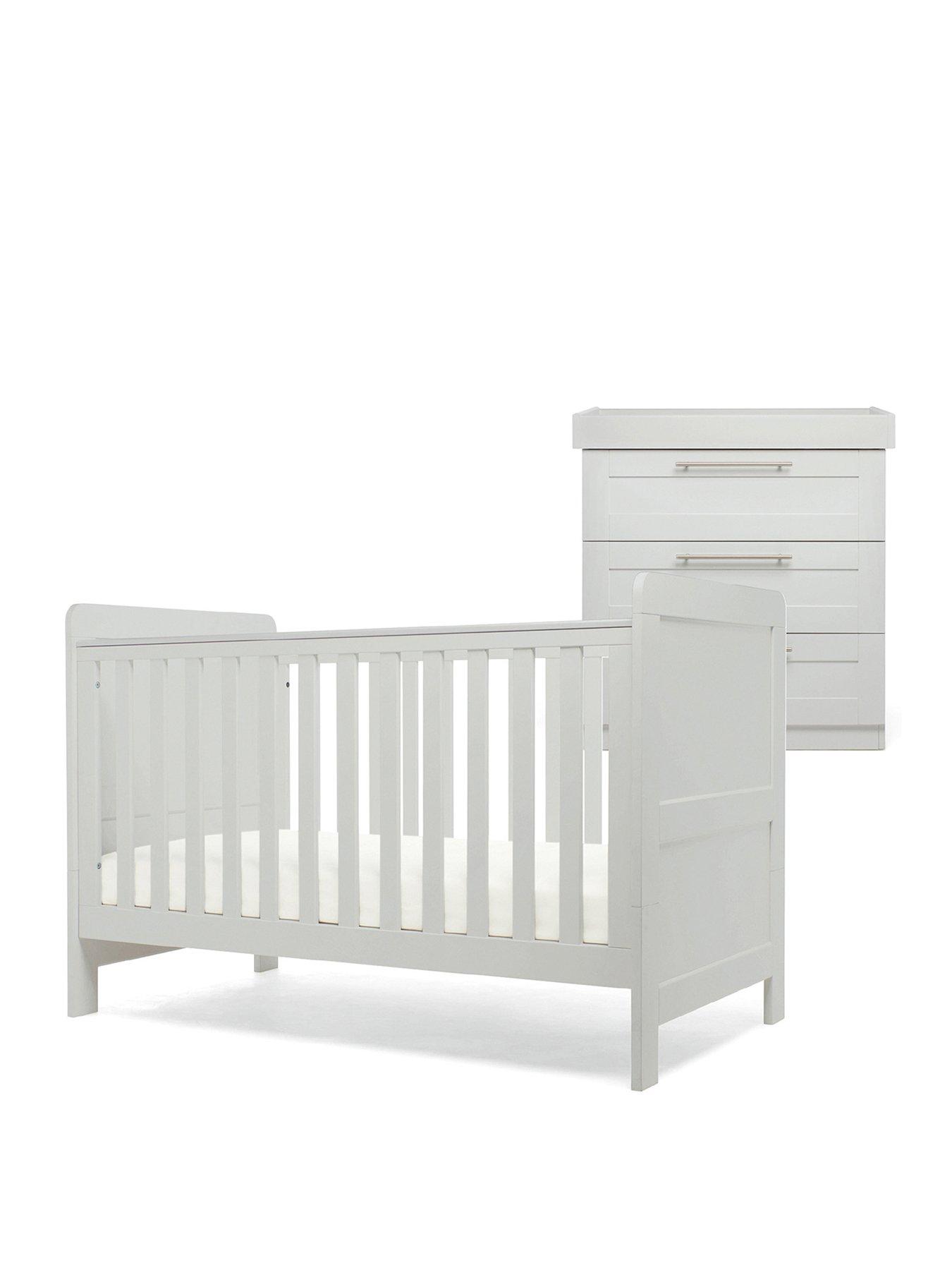 Mamas & Papas Hampden 2 Piece Furniture Set Grey