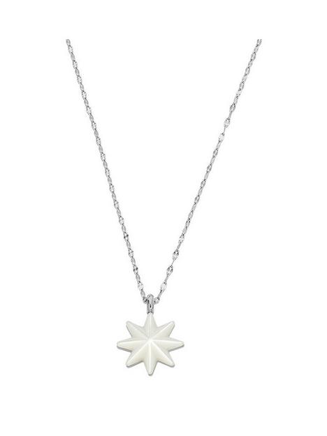 skagen-stainless-steel-and-mother-of-pearl-danish-star-pendant-necklace