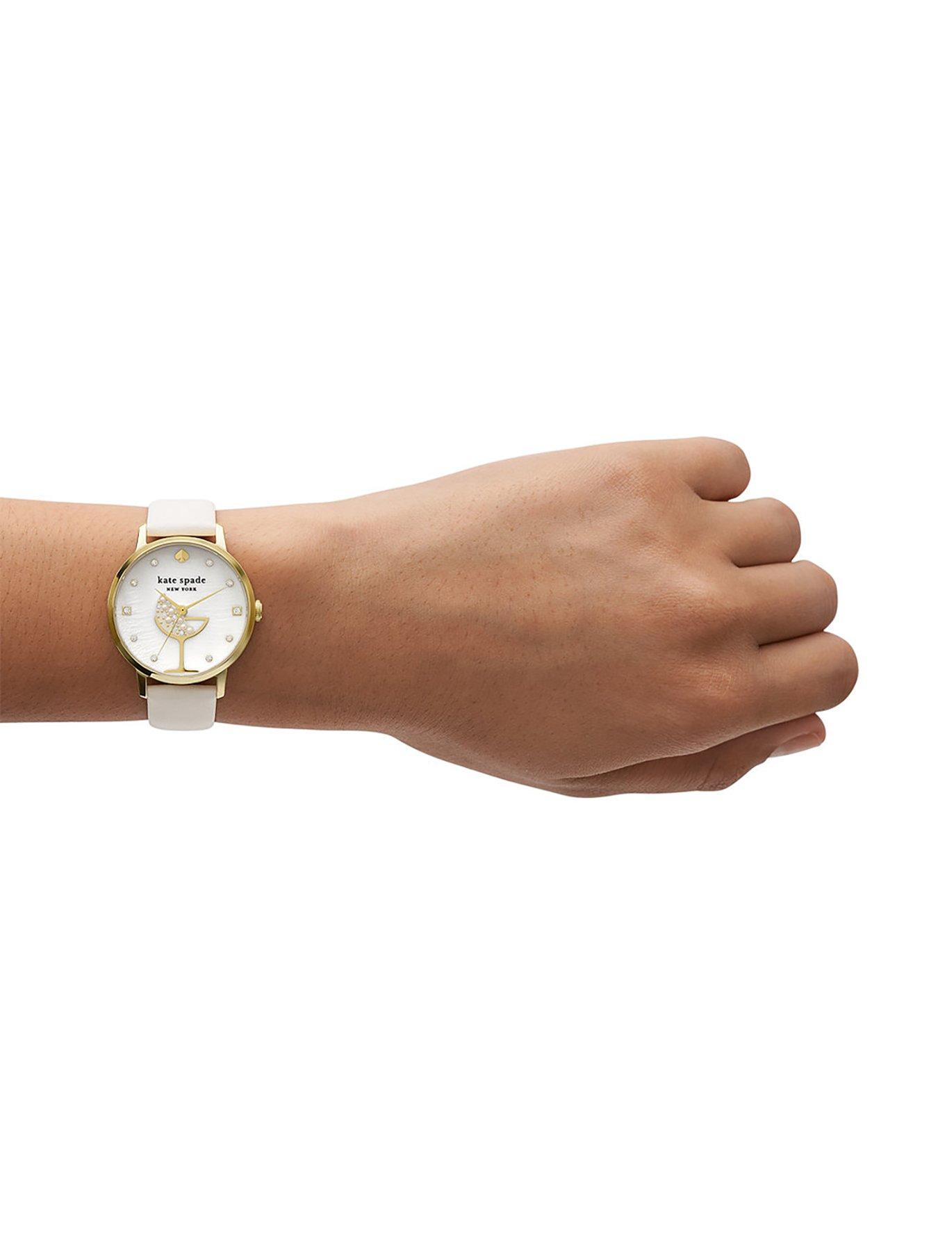 Kate spade discount leather strap watch