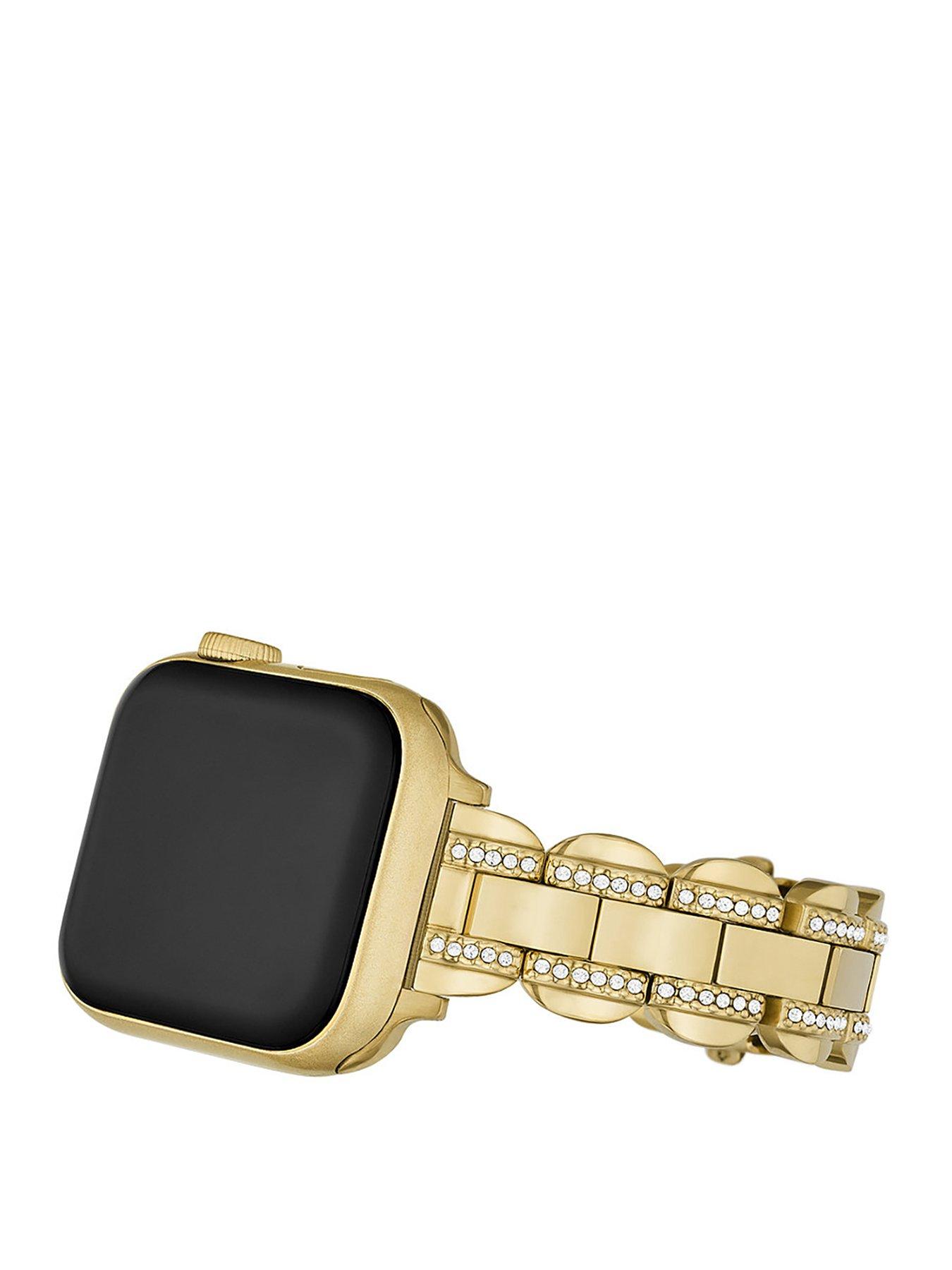  image of kate-spade-new-york-kate-spade-gold-tone-apple-strap