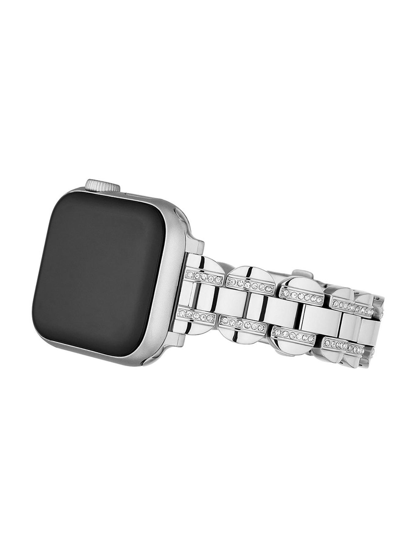  image of kate-spade-new-york-kate-spade-silver-apple-strap