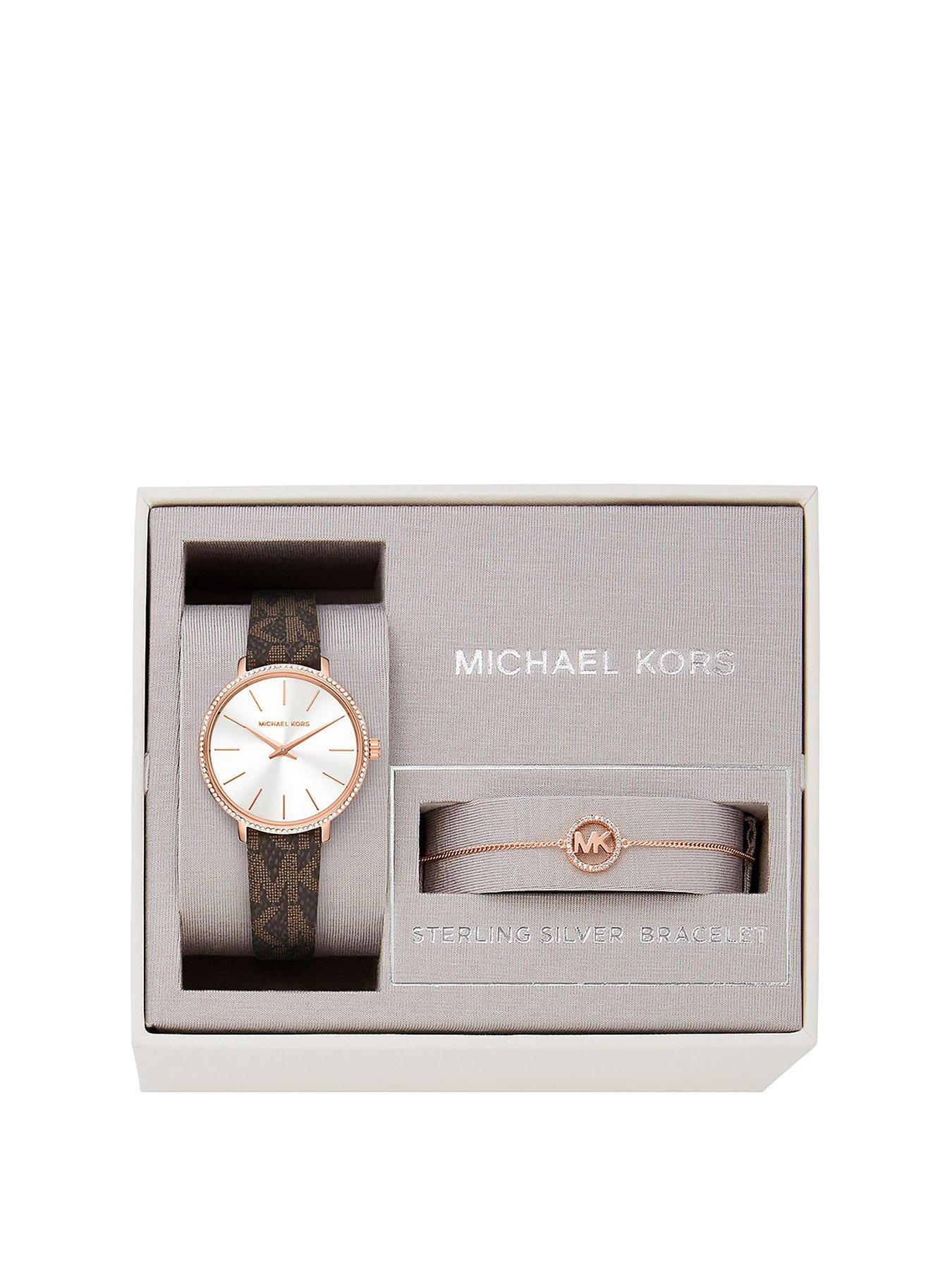 Michael kors best sale sterling silver watch