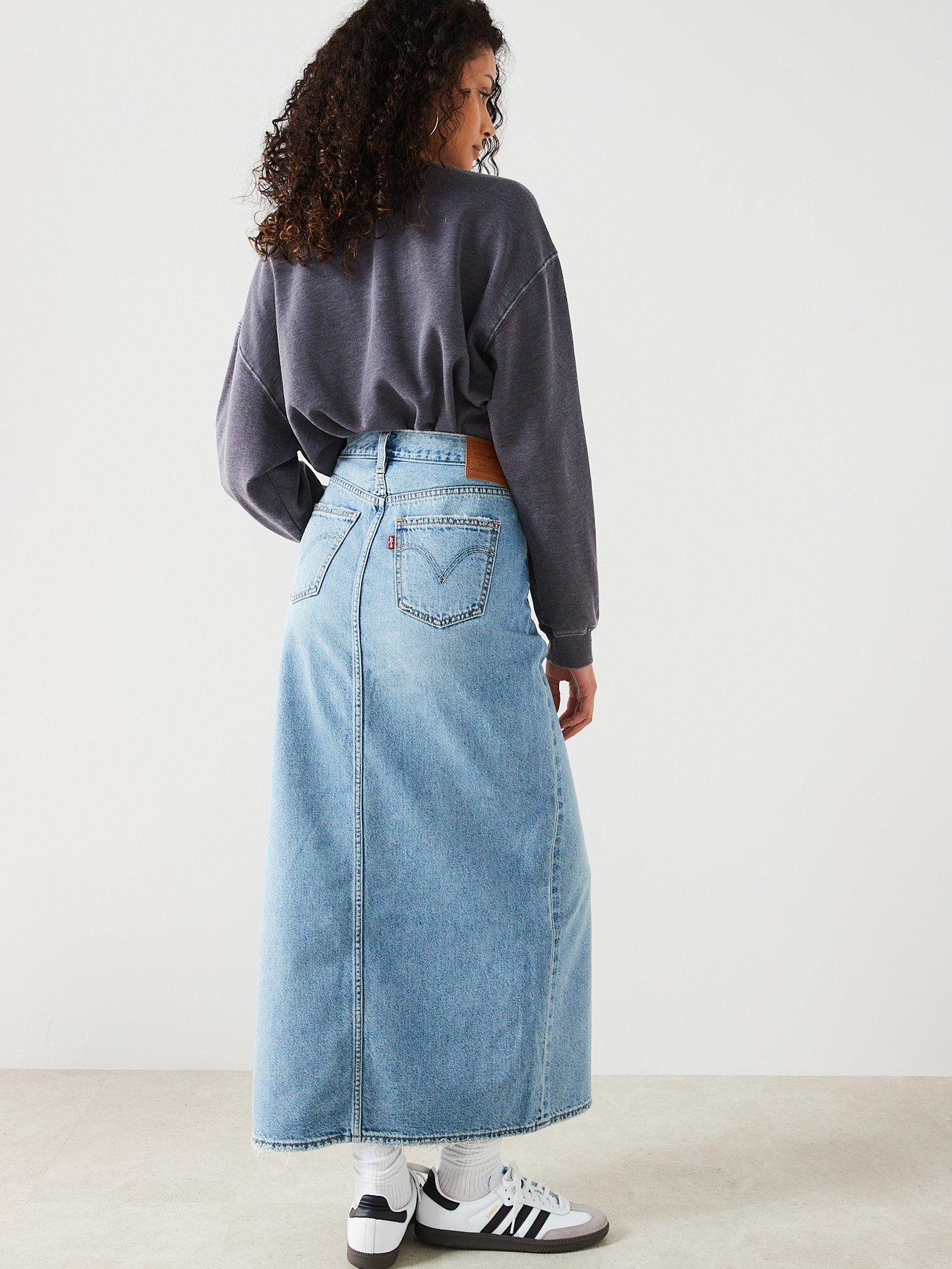 Levi denim clearance skirt next