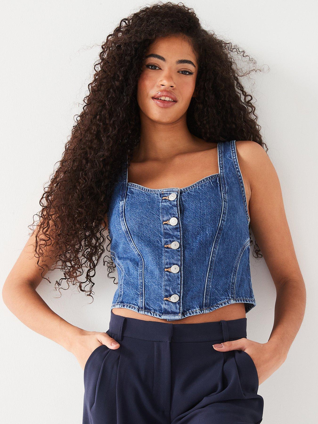 How To Style Denim Corsets, The 411