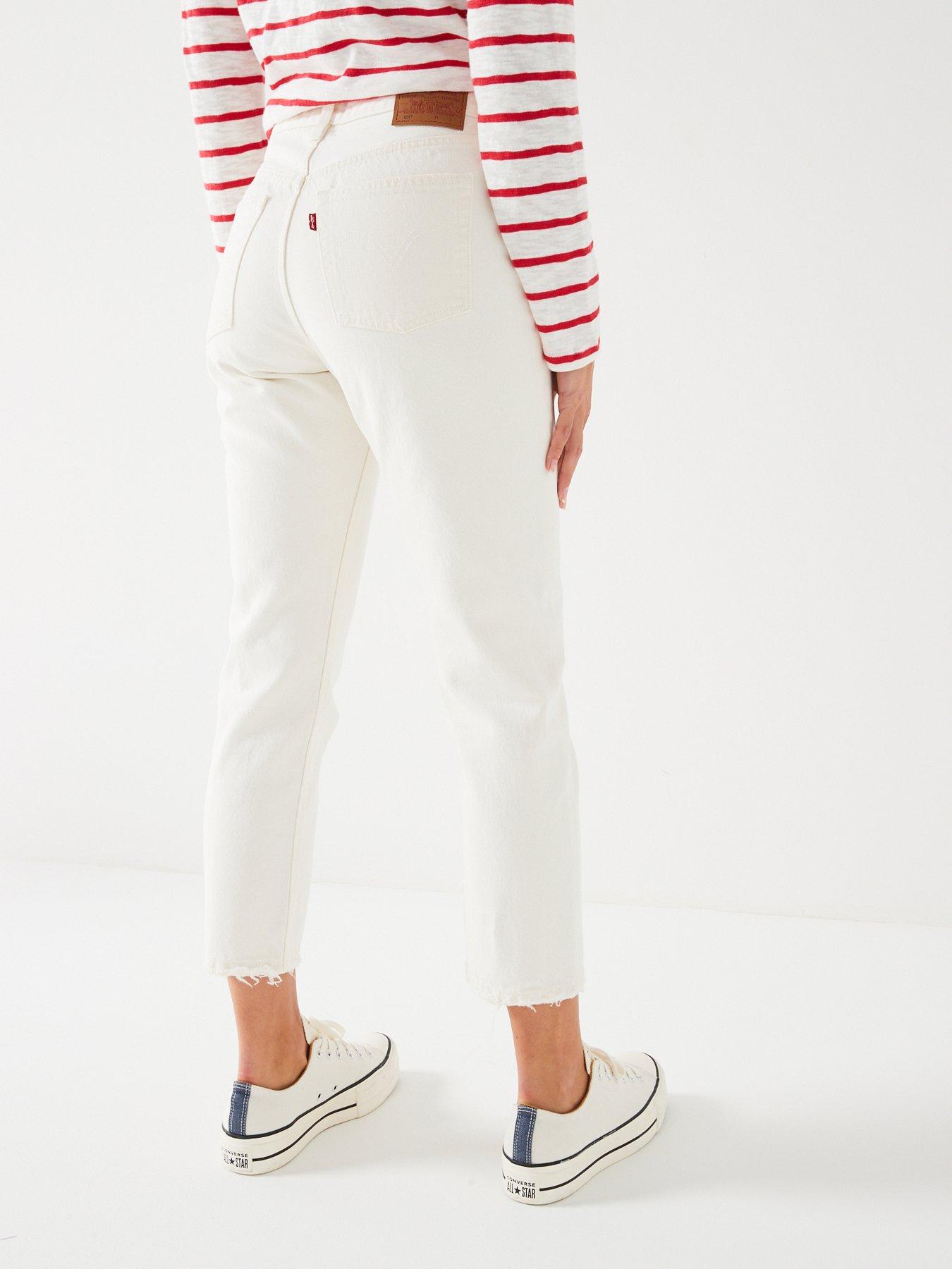 image of levis-501reg-levisreg-crop-jeans-ecru-booper-no-damage