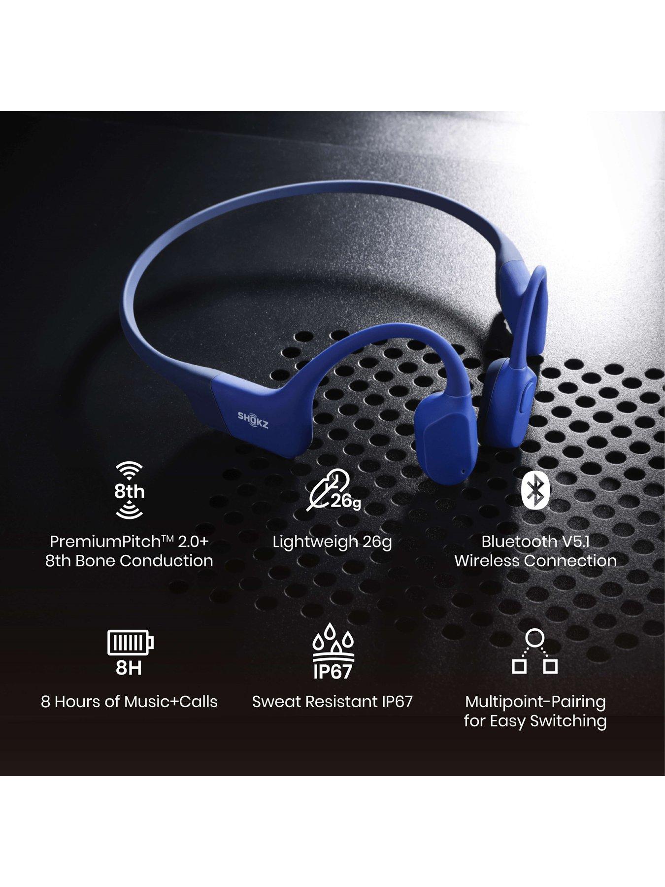  image of shokz-openrun-open-ear-bone-conduction-wireless-headphones