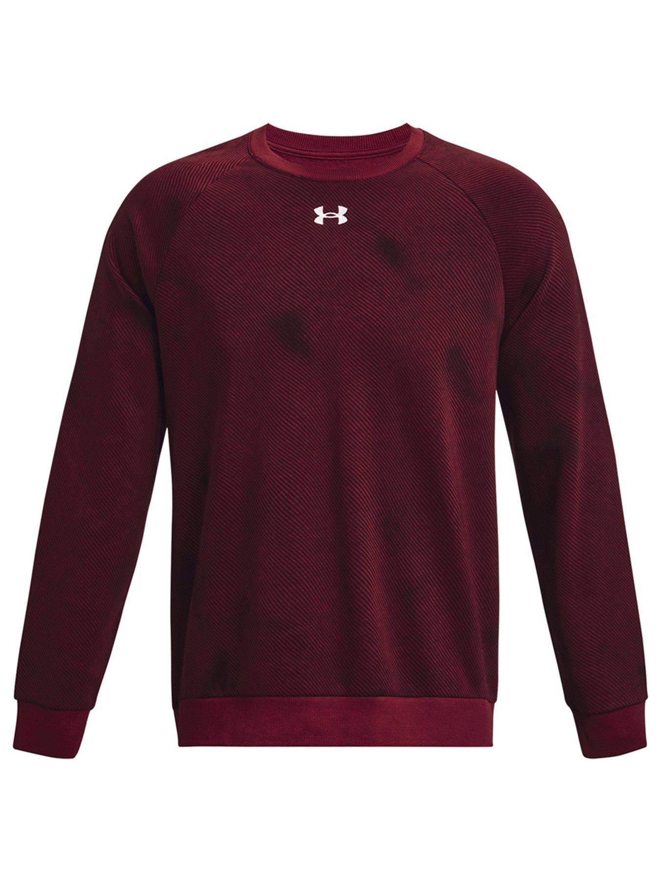 Under armour 2024 maroon sweatshirt