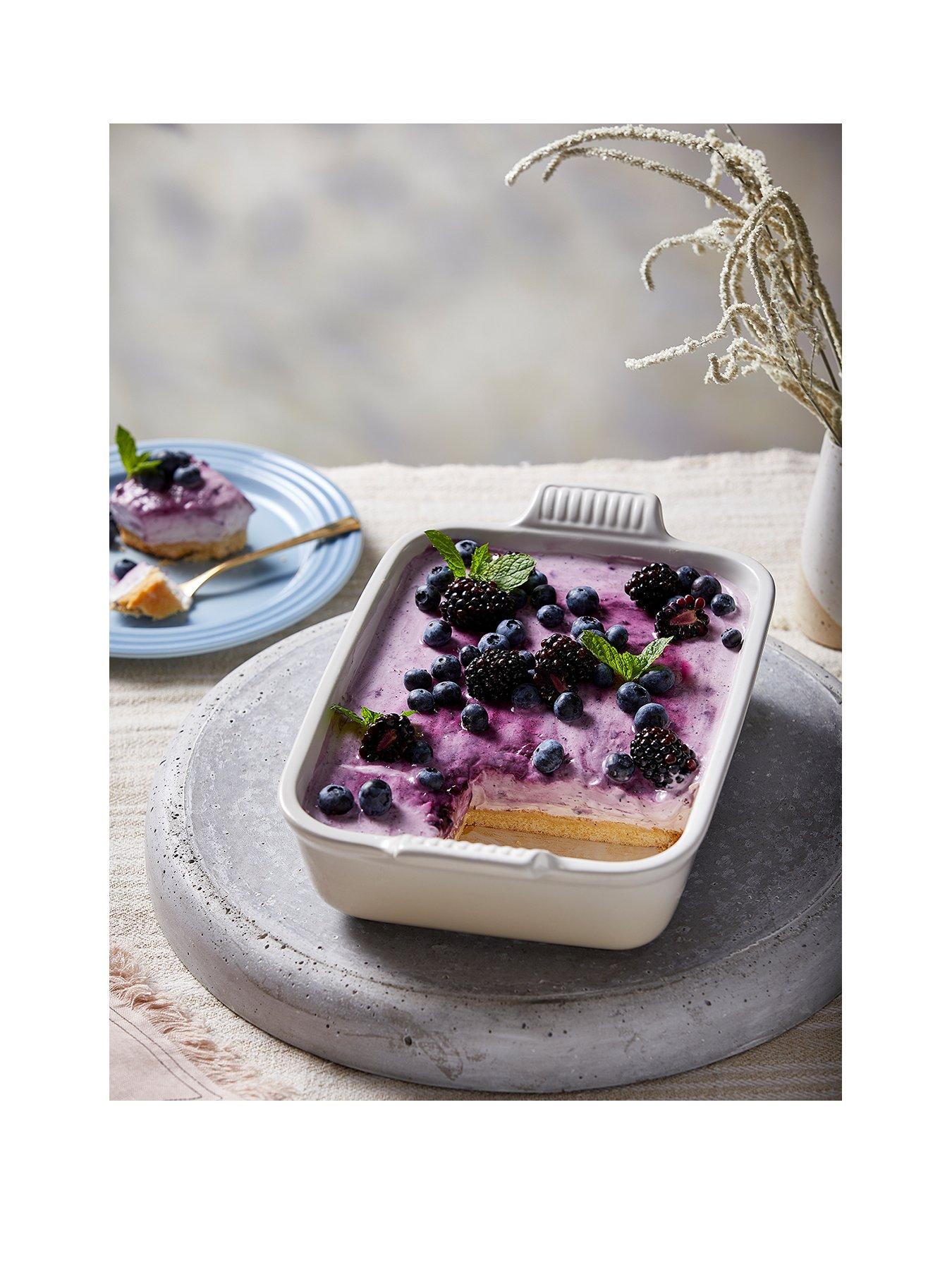 undefined Heritage Stoneware 26 cm Medium Rectangular Dish in Meringue