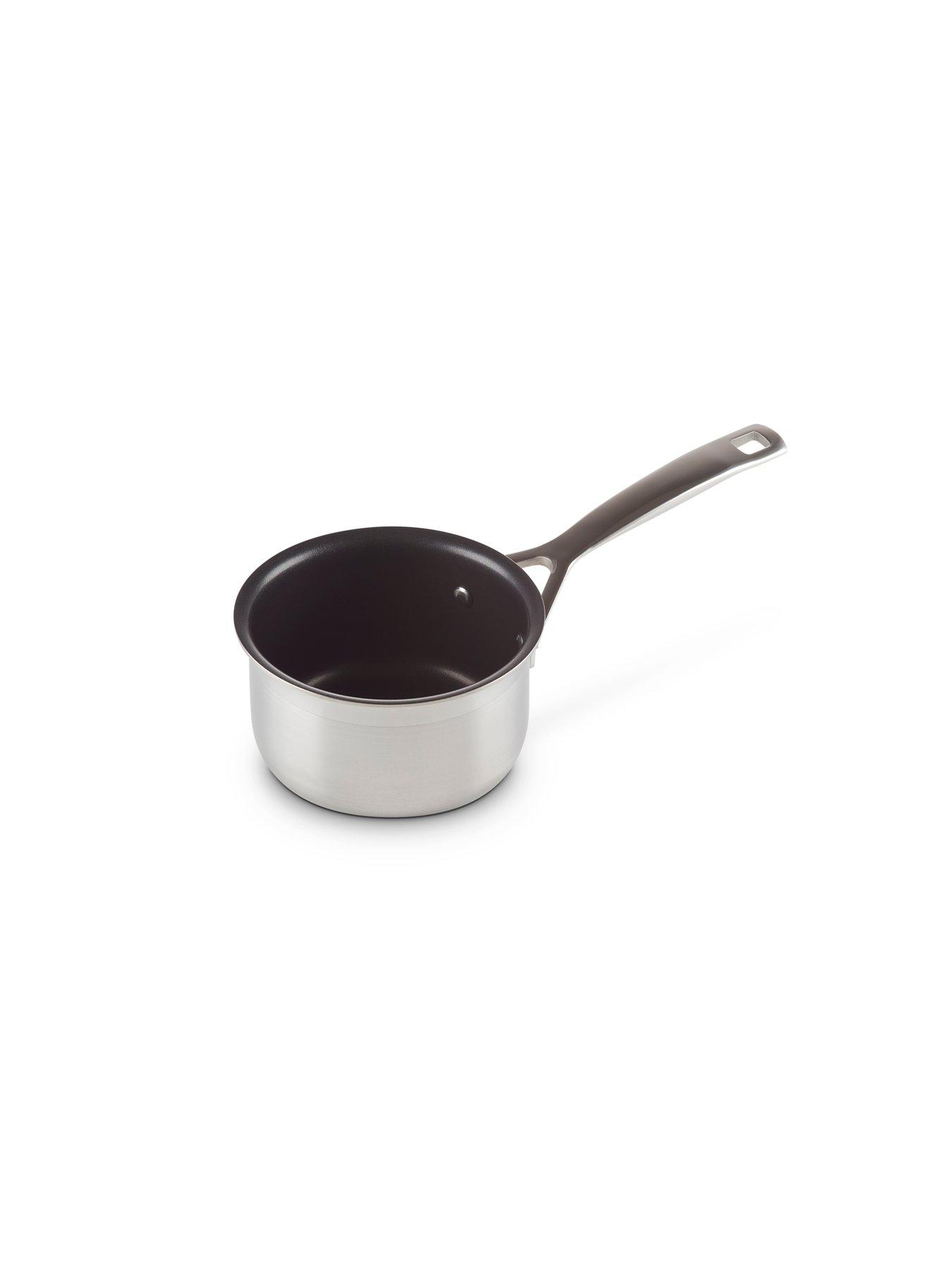  image of le-creuset-3-ply-stainless-steel-non-stick-14-cm-milk-pan