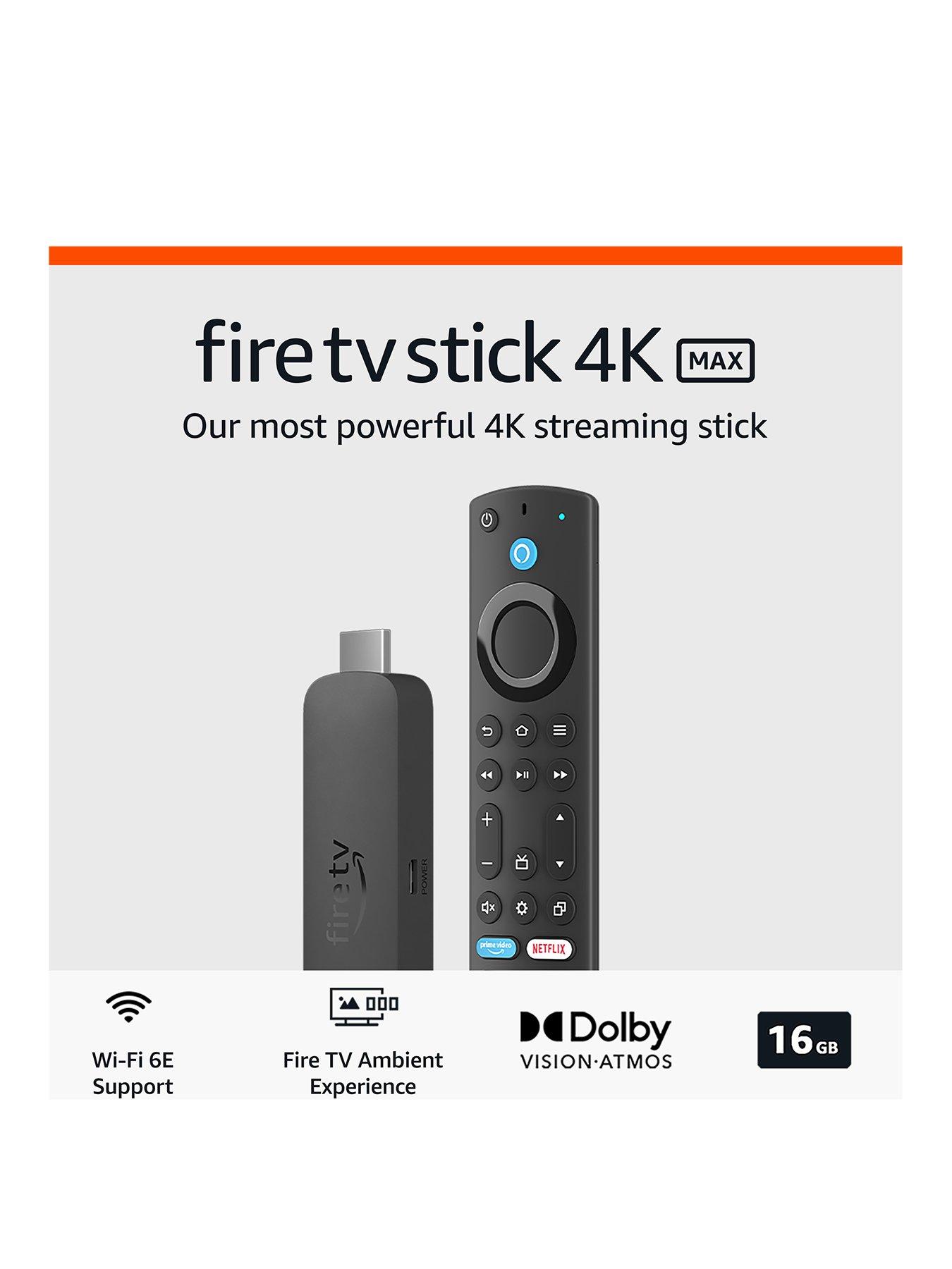 Amazon Fire TV Stick 4K Max (2nd Gen) | Littlewoods.com