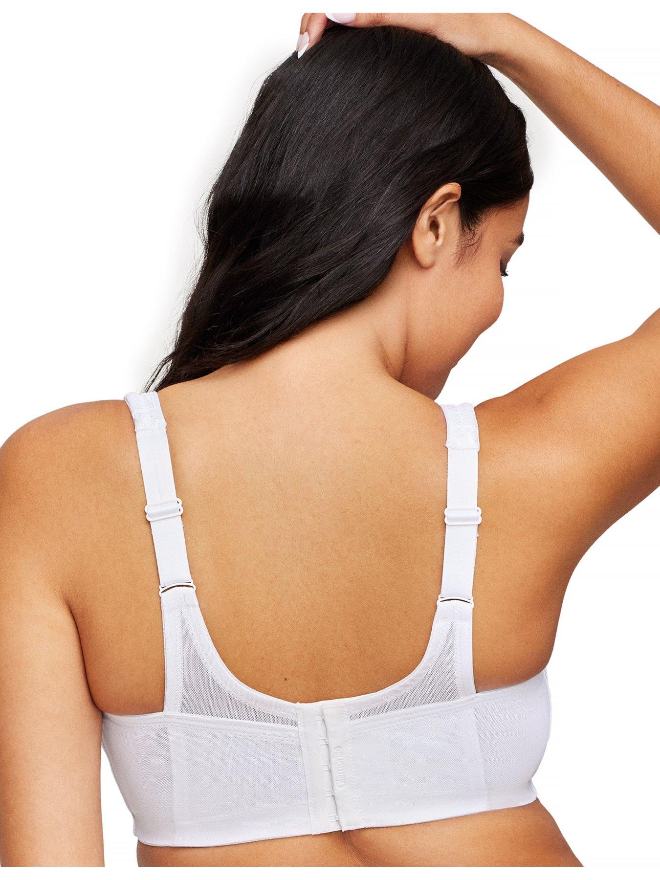 Image 2 of 5 of Glamorise Magiclift Seamless Everyday Bra - White