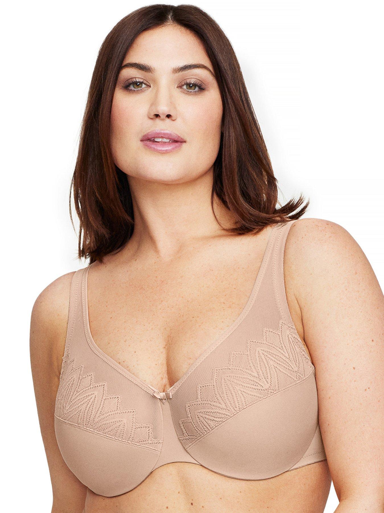 Fit Fully Yours Smooth Sweetheart Underwire Full Cup Bra to H Cup  (Chocolate, 40H) at  Women's Clothing store