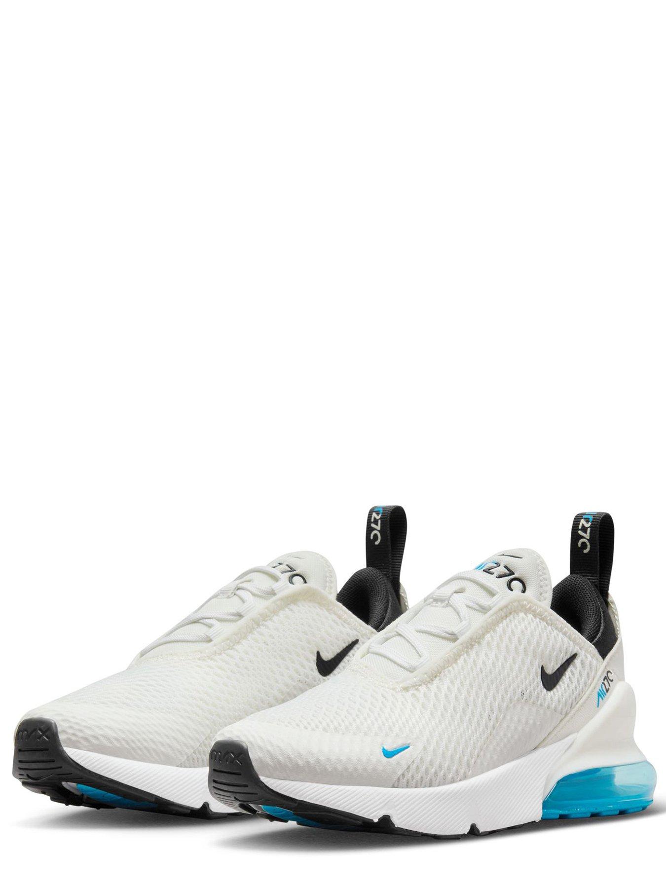 Nike junior white trainers best sale