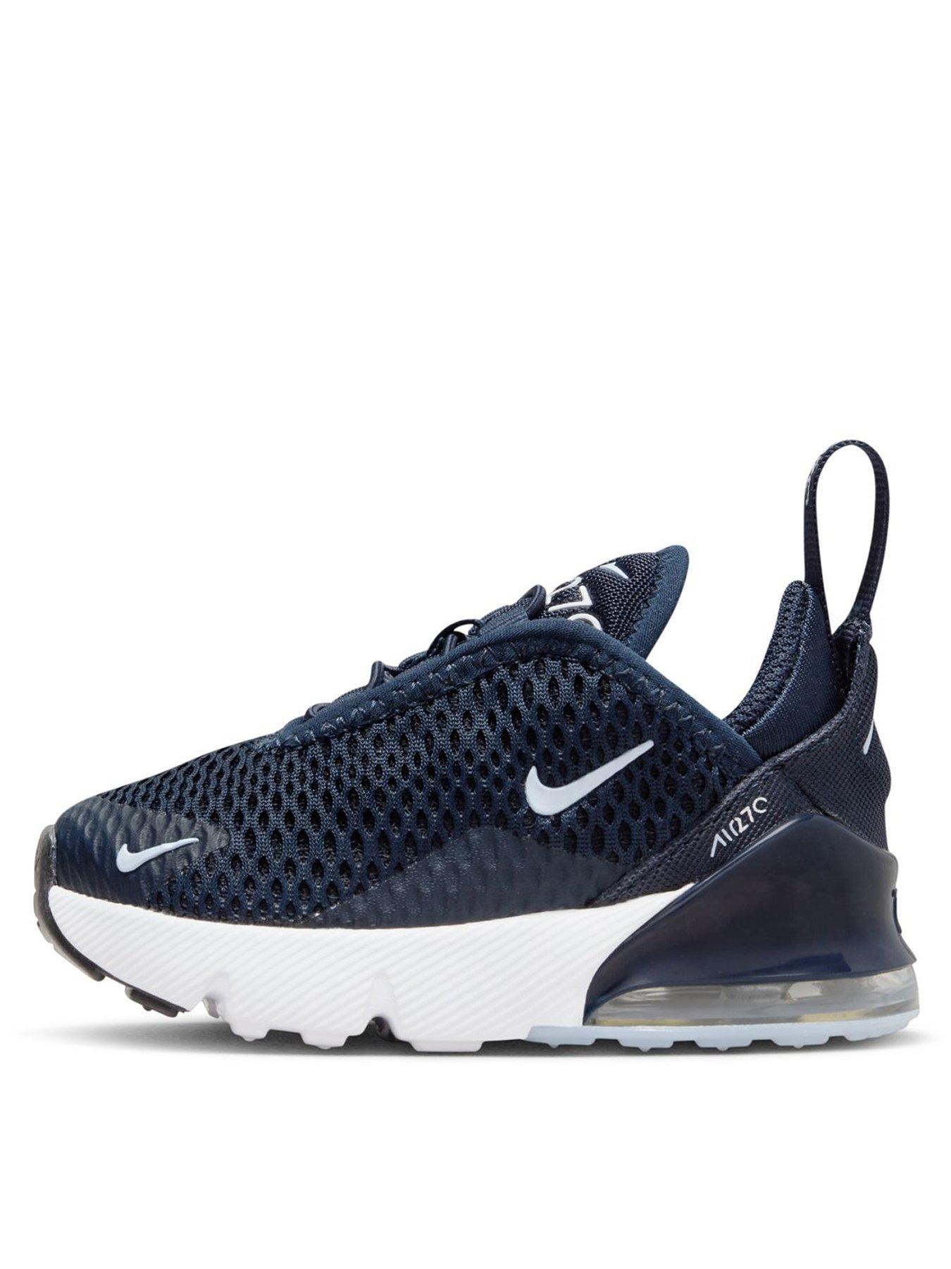 Air max 270 navy blue junior sale