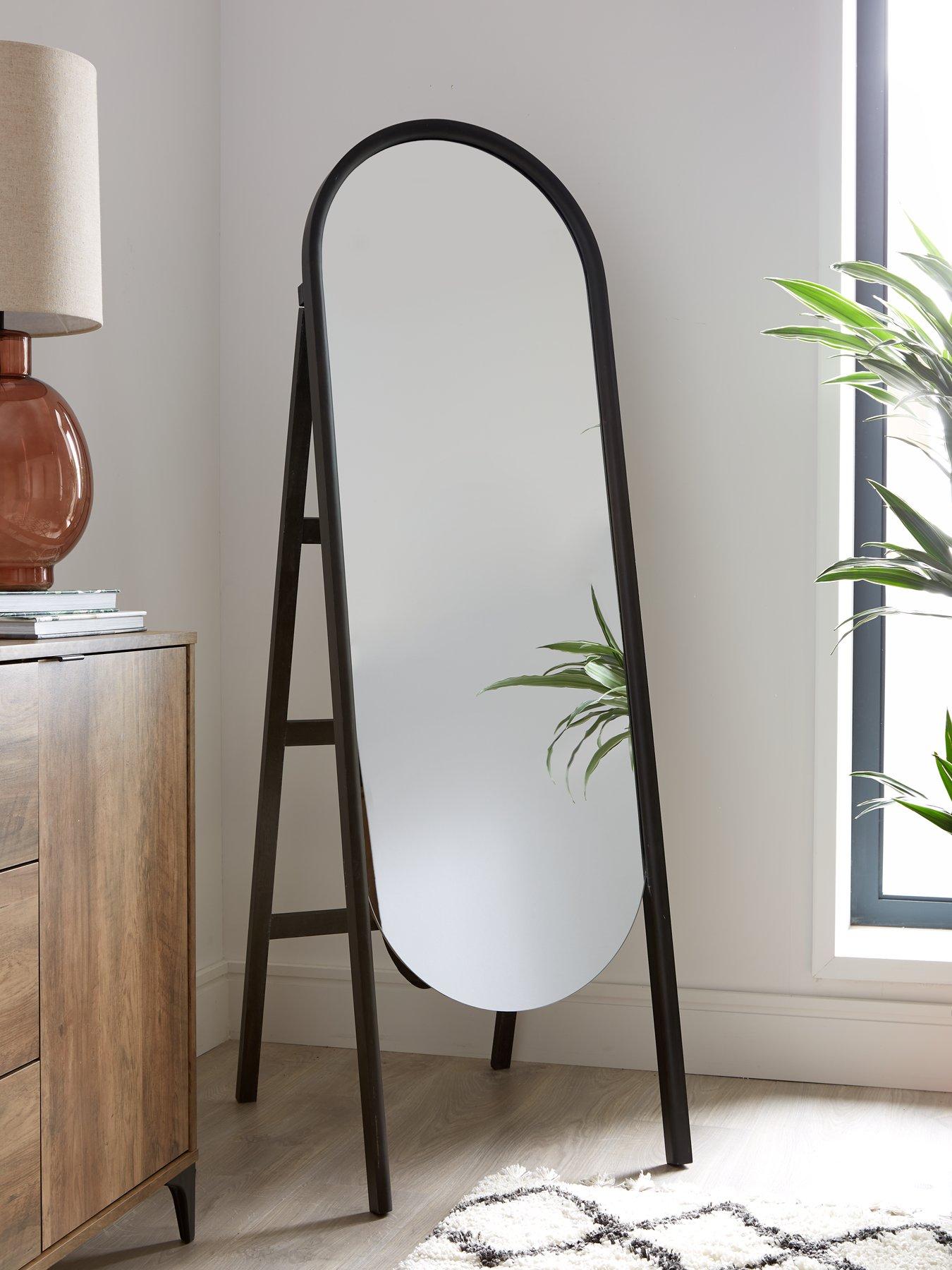 The Very Collection Free Standing Wooden Mirror 50x160cm