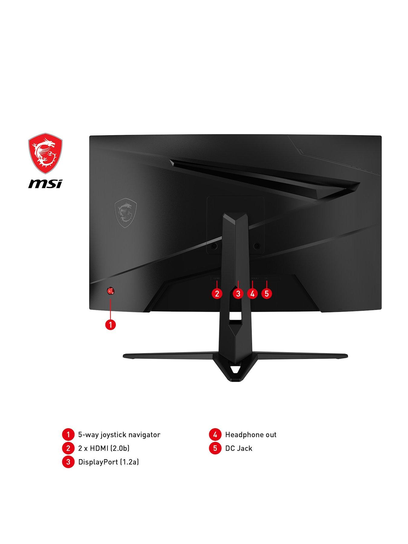 stillFront image of msi-g2422c-24-inch-full-hd-180hz-amd-freesync-premium-curved-gaming-monitor