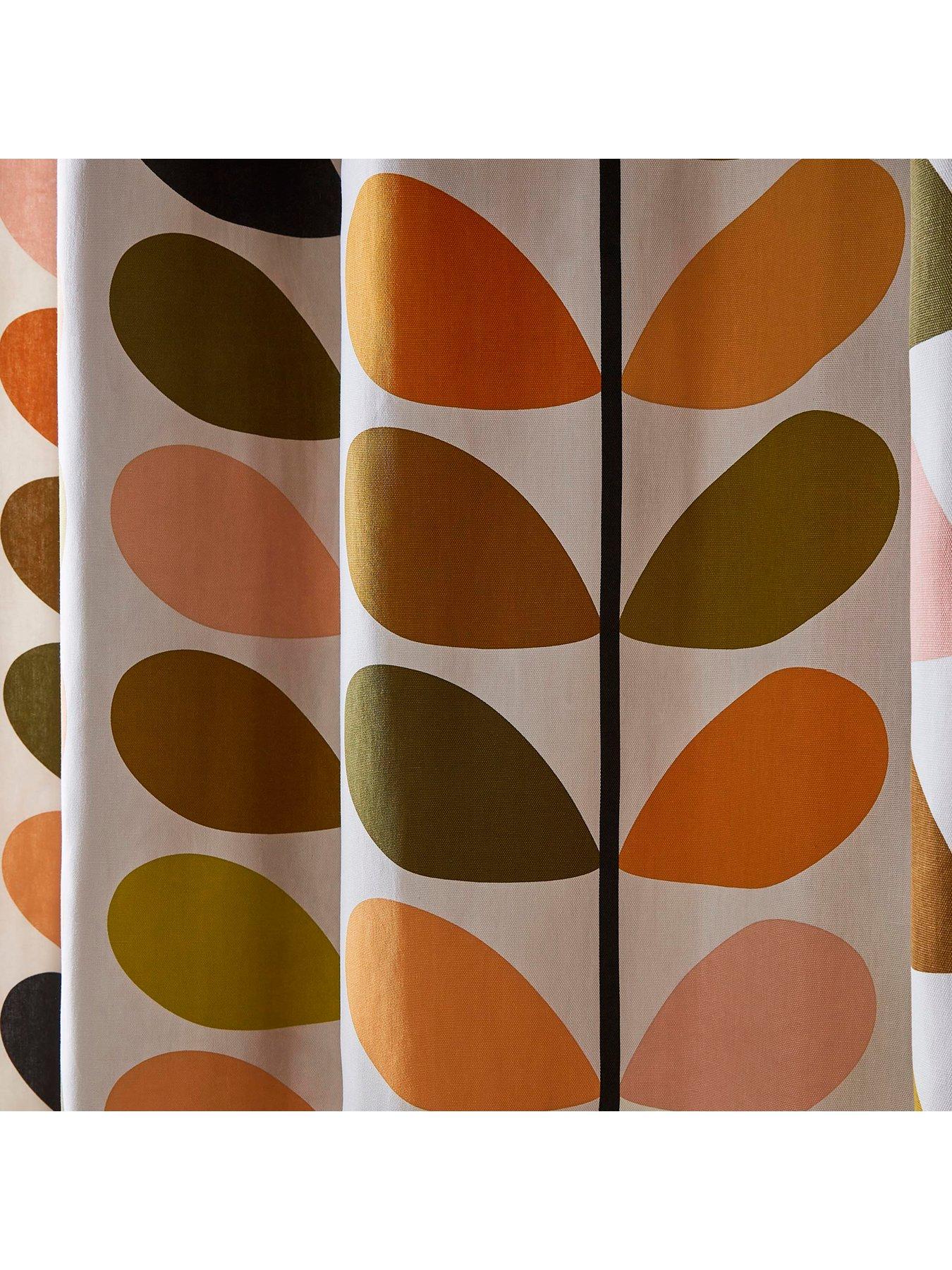 Image 3 of 4 of Orla Kiely Multi Stem Eyelet Curtains
