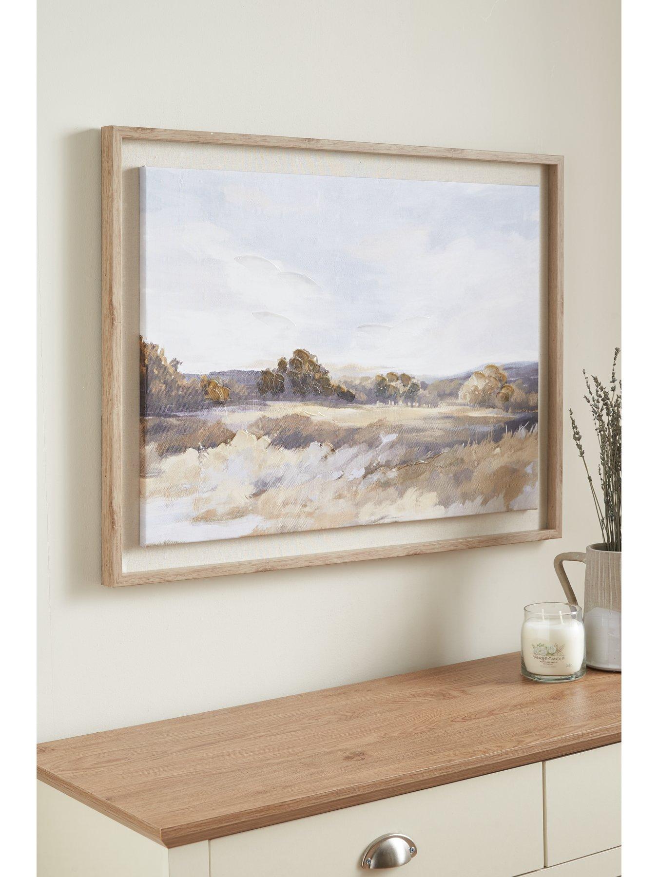 The Very Collection Canvas Country Side Water Colour 60x80cm - FSC® Certified