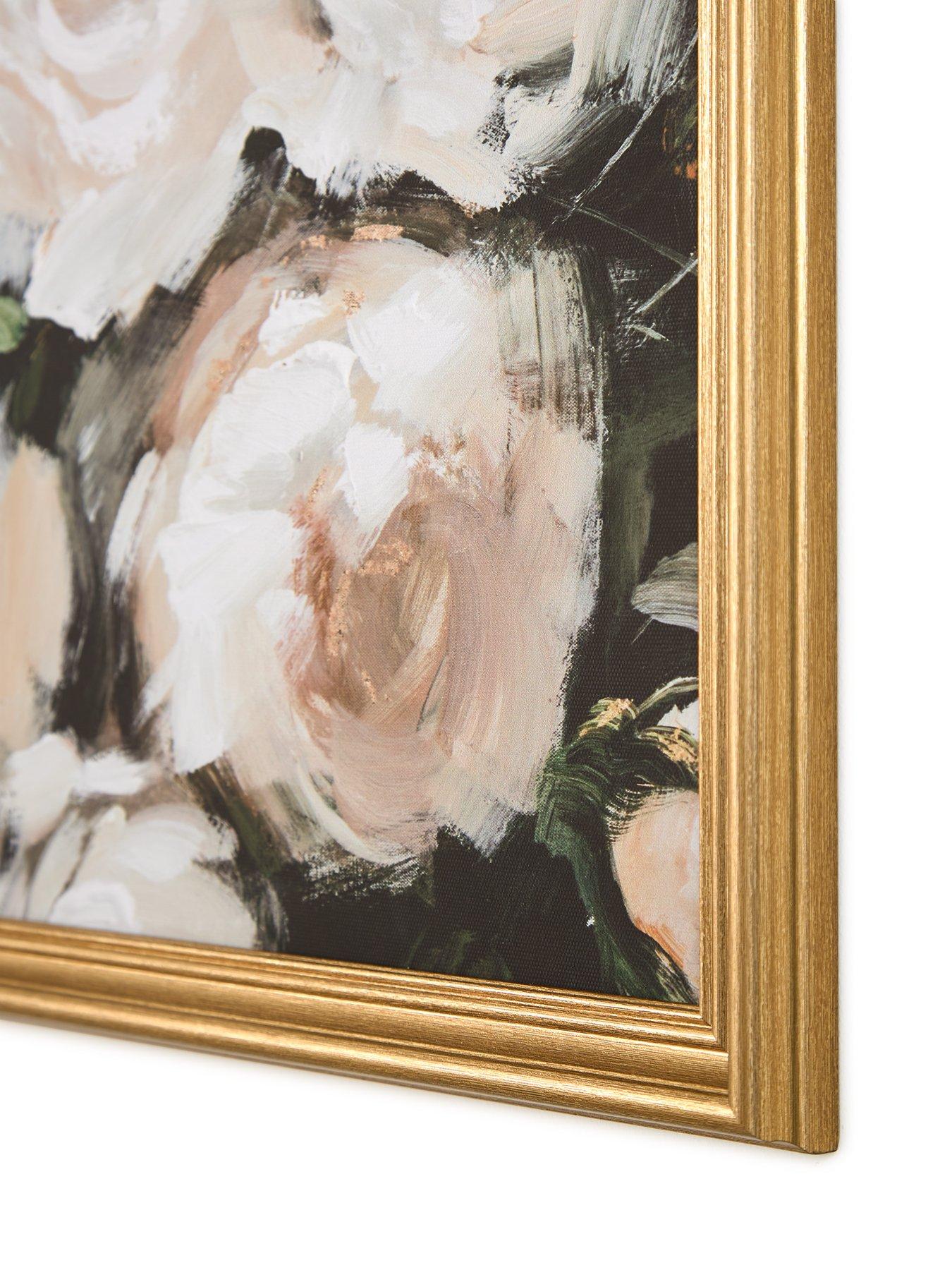 Image 5 of 6 of Very Home Tradition Framed Floral Canvas Print